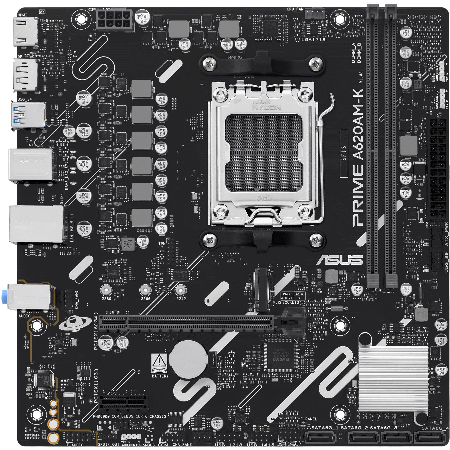 MBO ASUS PRIME A620AM-K