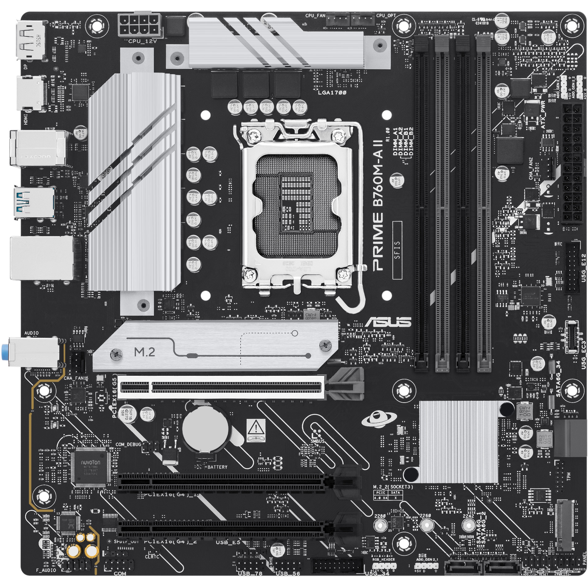 Matična ploča ASUS PRIME B760M-A II-CSM (1700) (D)