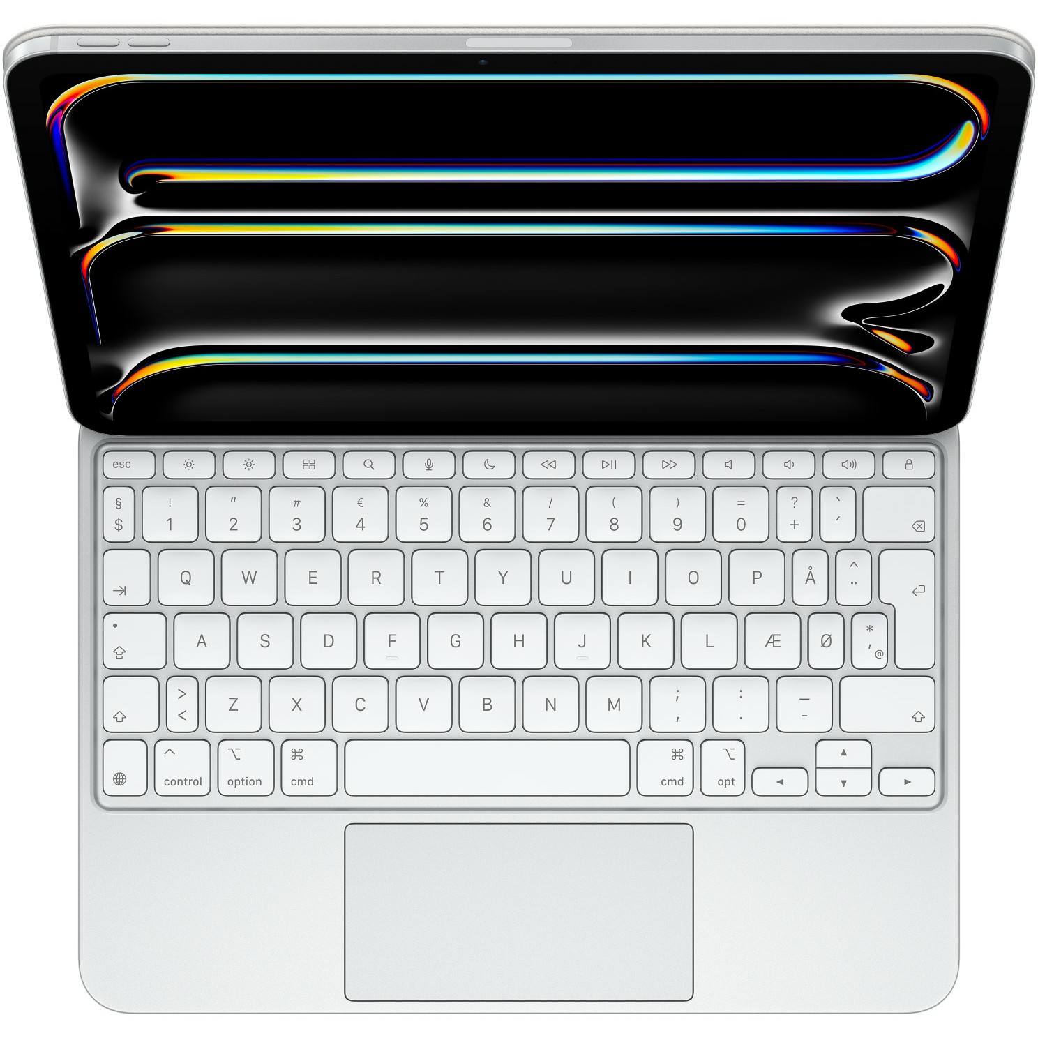 Tipkovnica APPLE Magic Keyboard za iPad Pro 11 (M4) - Danska - Bijela-3