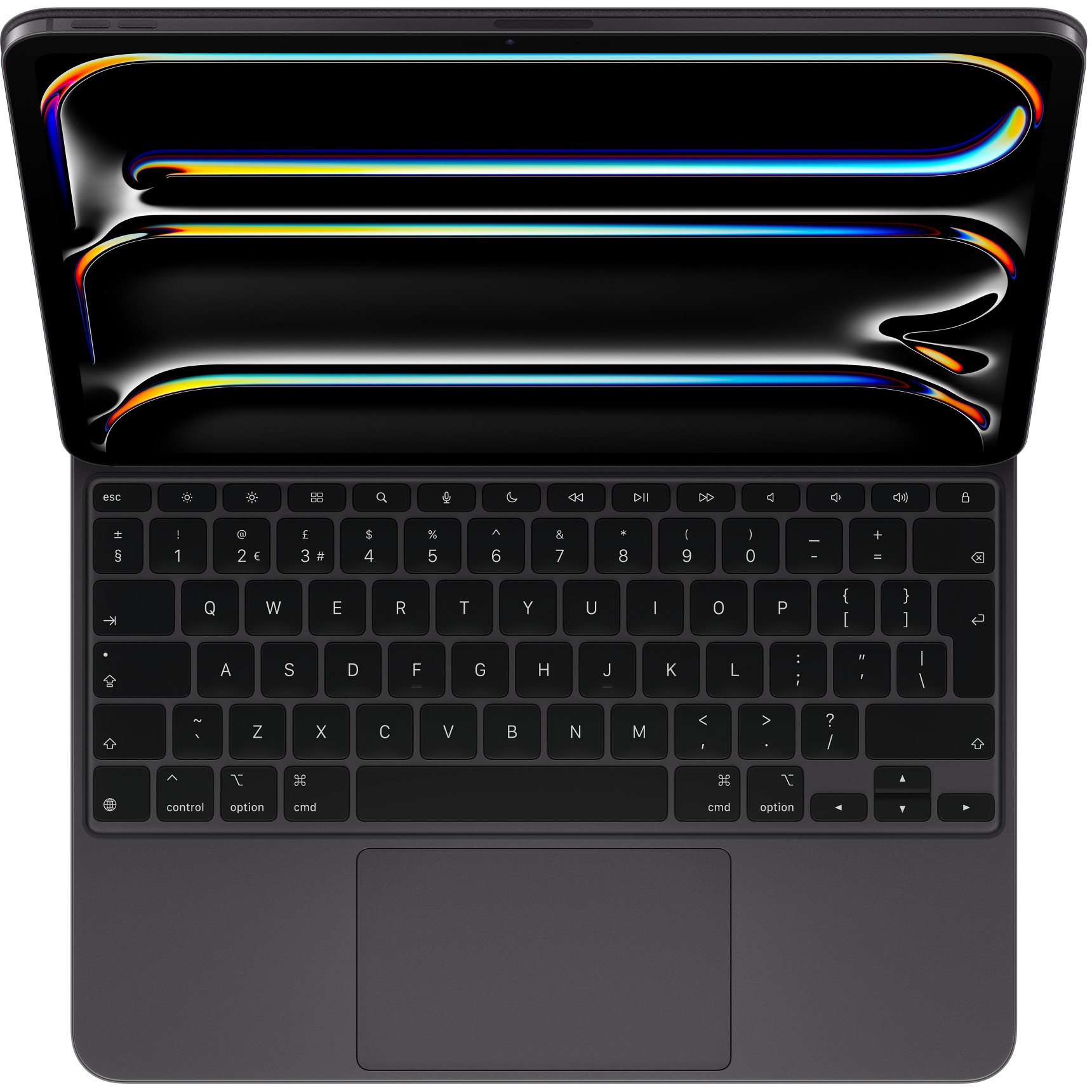 Tipkovnica APPLE Magic Keyboard for iPad Pro 13 (M4) - Britanska engleska - crna boja-1