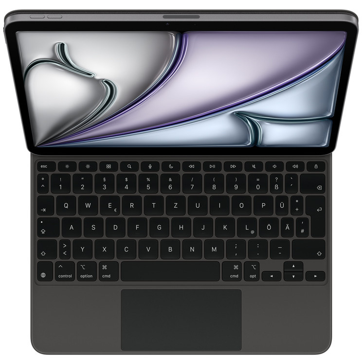 Tipkovnica APPLE Magic Keyboard za iPadAir 11-inch (M3) - njemački - crna