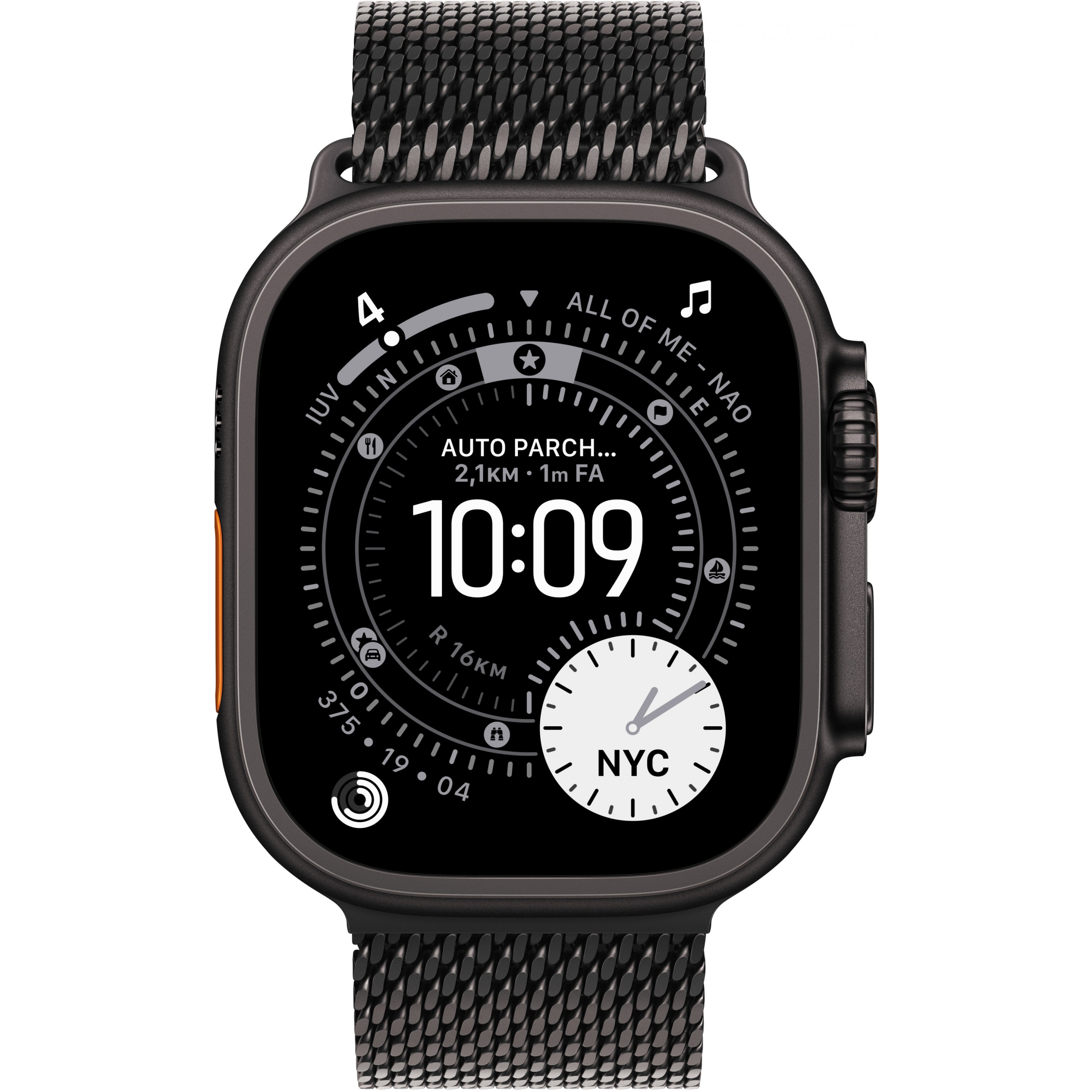 Pametni sat APPLE Watch Ultra 3 Titanium Cellular 49mm crna boja-1