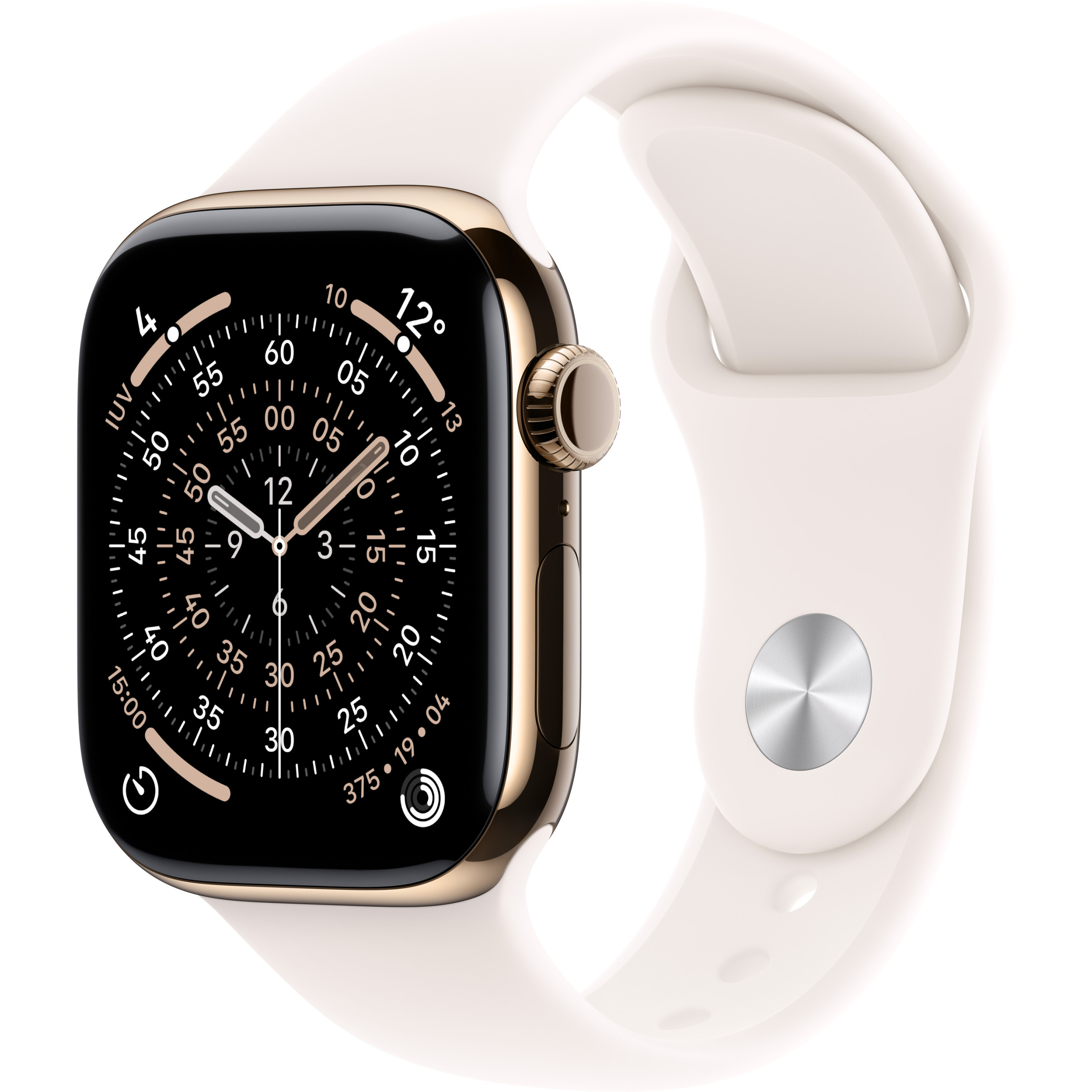 Pametni sat APPLE Watch S11 Titan Gold Cellular 42mm, zlatna boja-0
