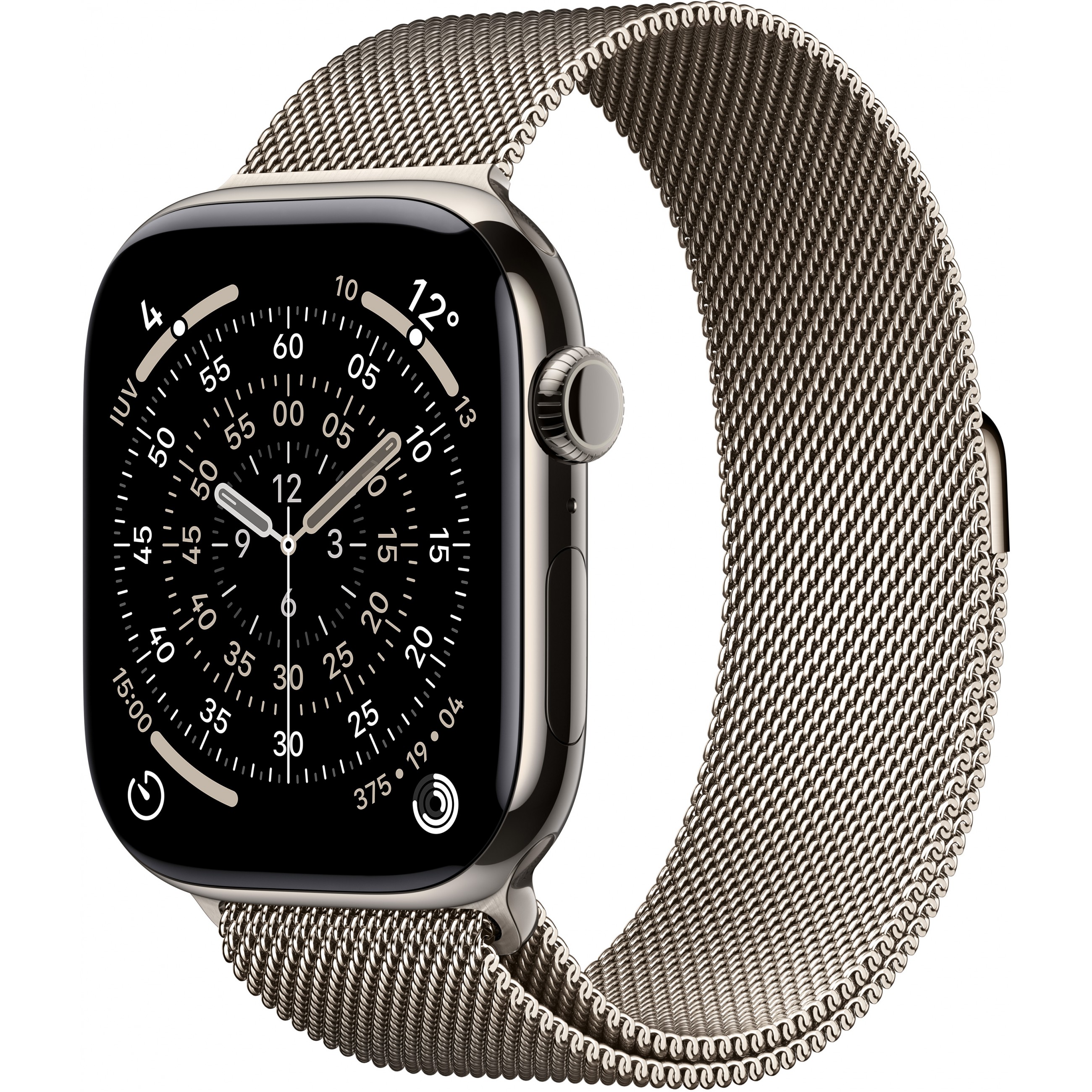 Pametni sat APPLE Watch S11 Titan Natur Cellular 46mm (Milanaise Armband natur) S/M-0