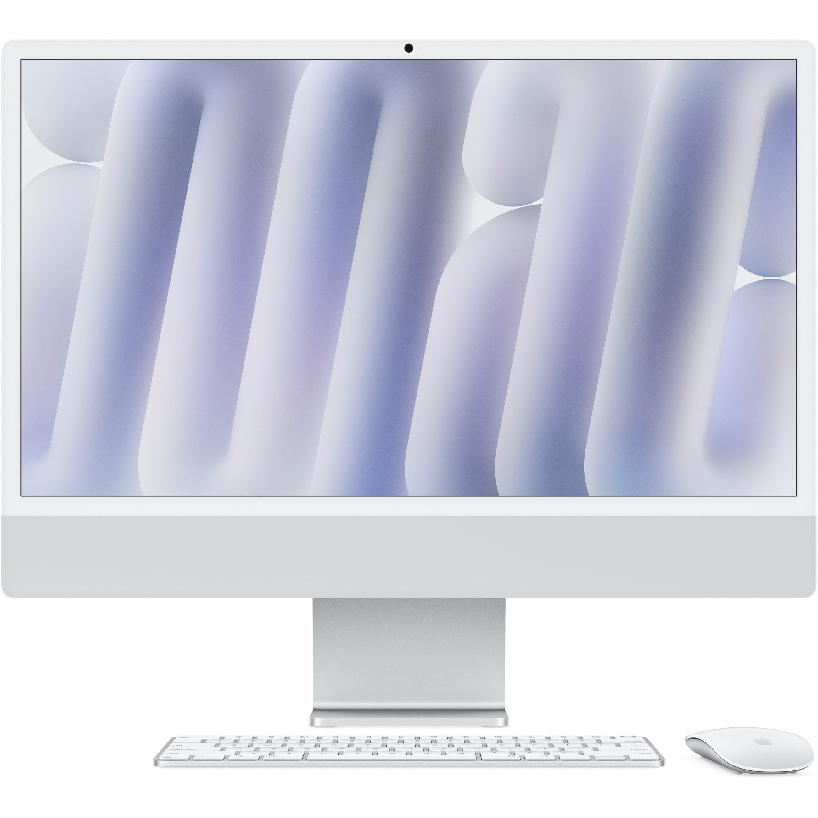 Laptop APPLE 24-inch iMac, Retina 4.5K display, M4 chip, 10-core CPU, 10-core GPU, 16GB, 512GB SSD, Silver