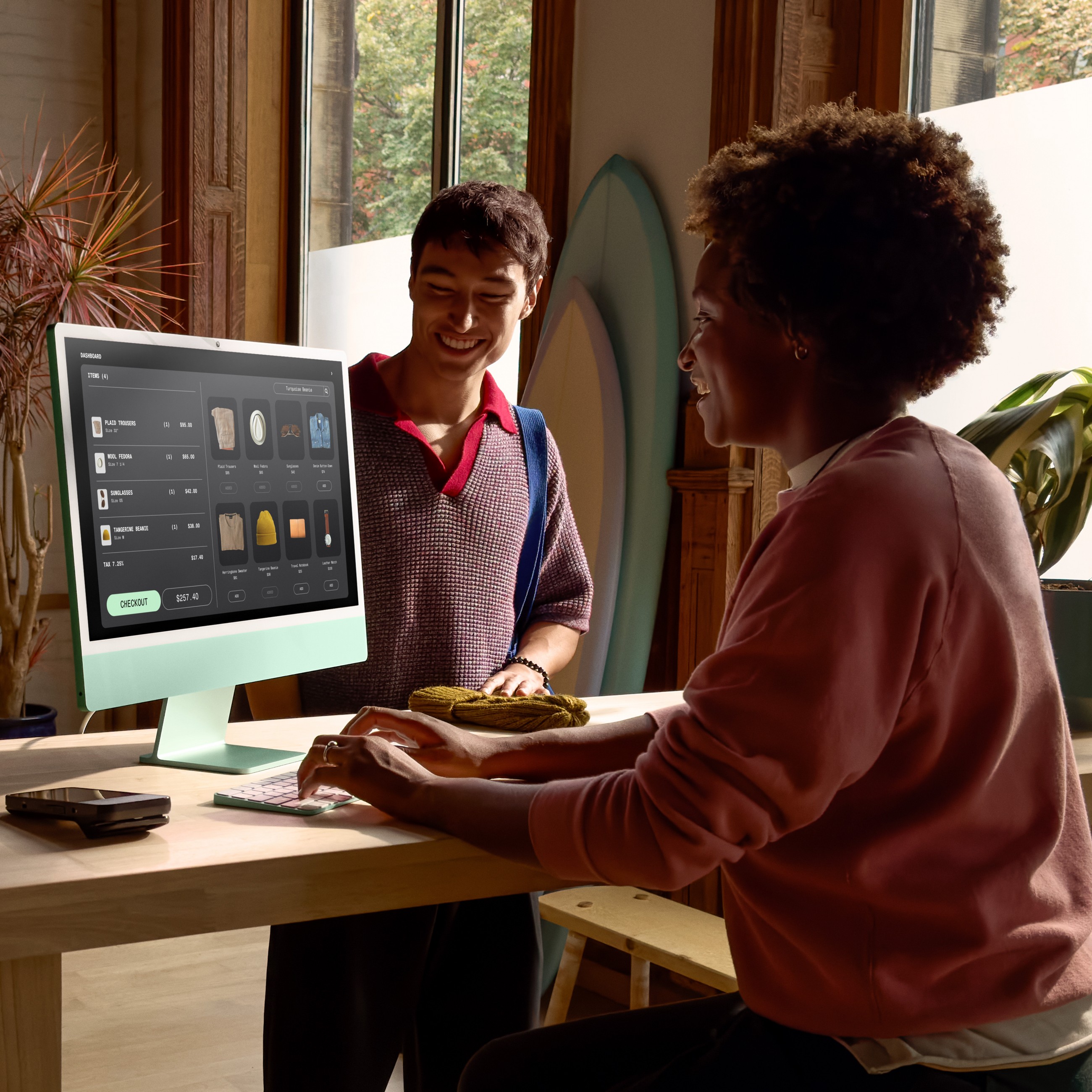 Laptop APPLE 24-inch iMac, Retina 4.5K display, M4 chip, 10-core CPU, 10-core GPU, 16GB, 512GB SSD, Silver-4