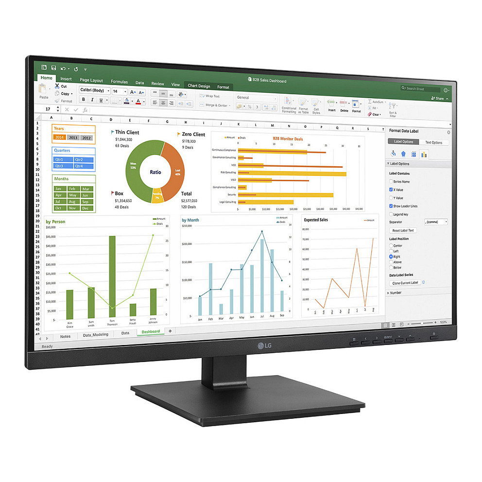 Monitor LG 27BN65Q-B 27" QHD 2560x1440-2