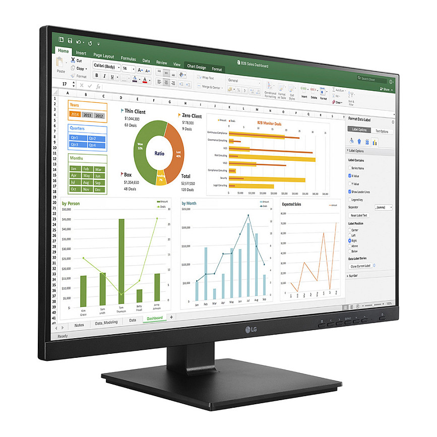 Monitor LG 27BN65Q-B 27" QHD 2560x1440-3
