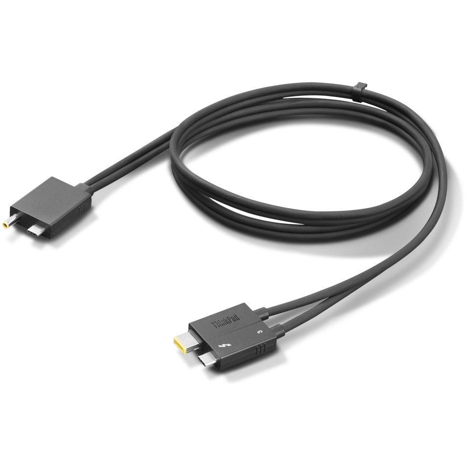 Kabel LENOVO TP Thunderbolt 4 Workstation Dock Splitkabel (0,7m)-0