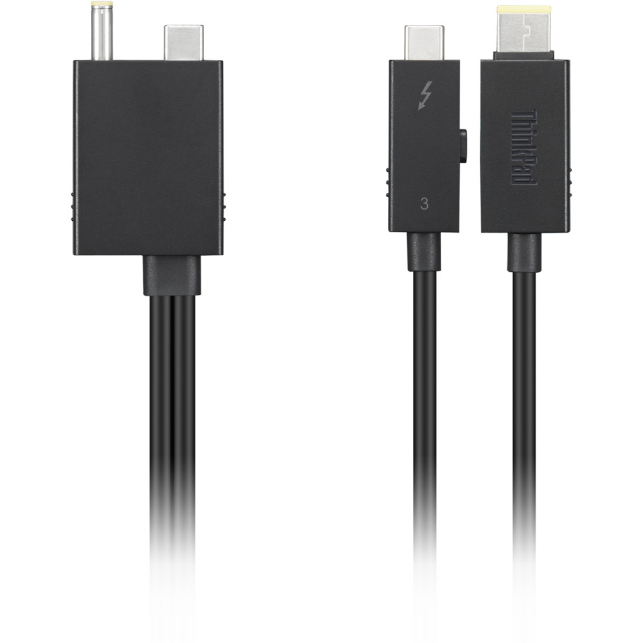 Kabel LENOVO TP Thunderbolt 4 Workstation Dock Splitkabel (0,7m)-1