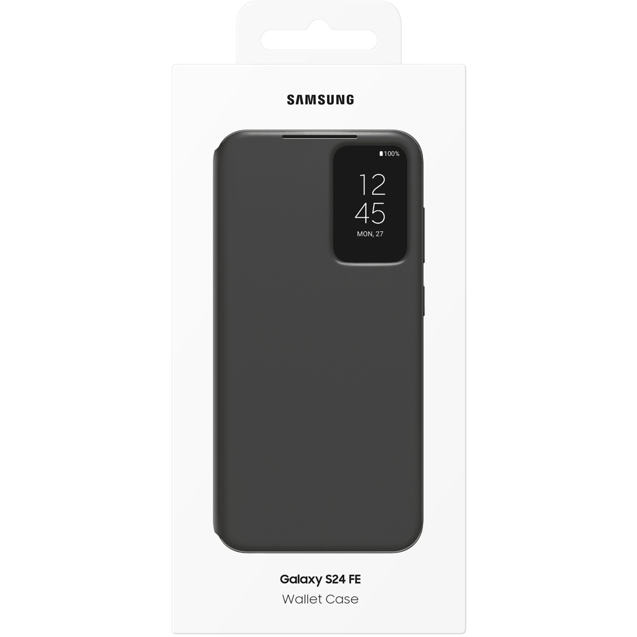 Futrola za telefon SAMSUNG Smart View Wallet Case za Galaxy S24 FE crna boja-5