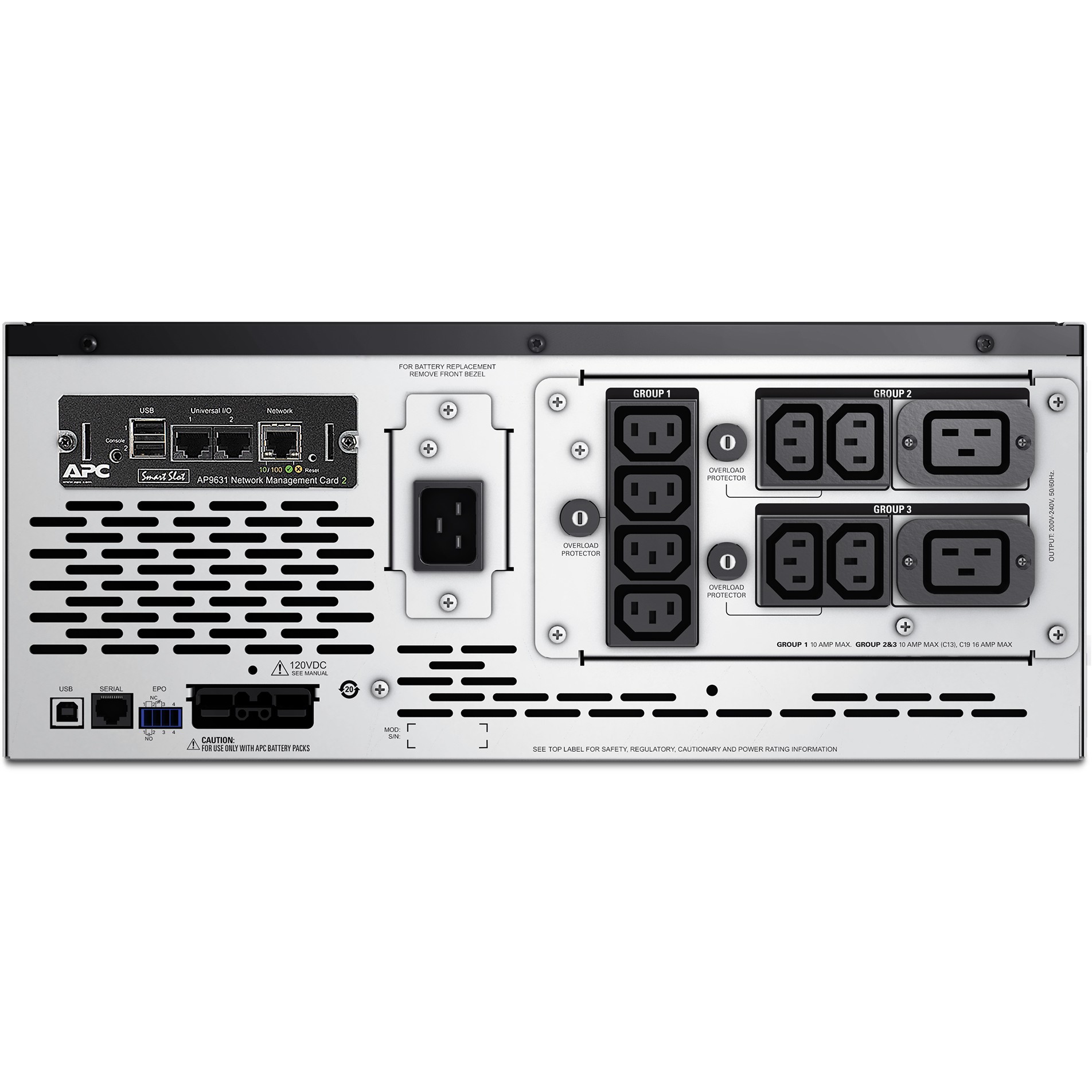 UPS APC Smart-UPS X Rack/Tower 2200VA 1980W 4HE inkl. mrežna kartica-5