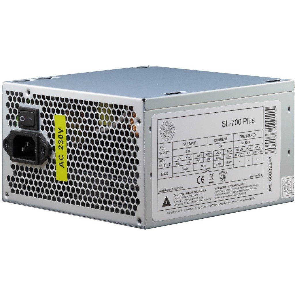 Napajanje 700W INTER-TECH SL-700 Plus ATX-1