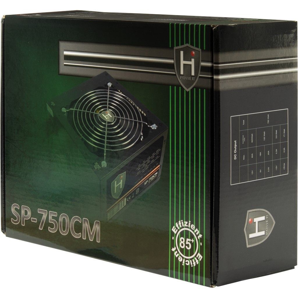 Napajanje INTER-TECH 750W HIPOWER SP-750CM-3