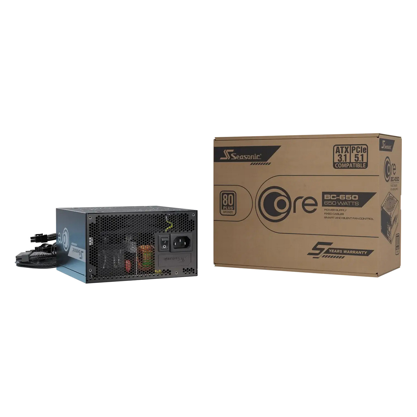 Napajanje SEASONIC Core BC-650 650W ATX3-3