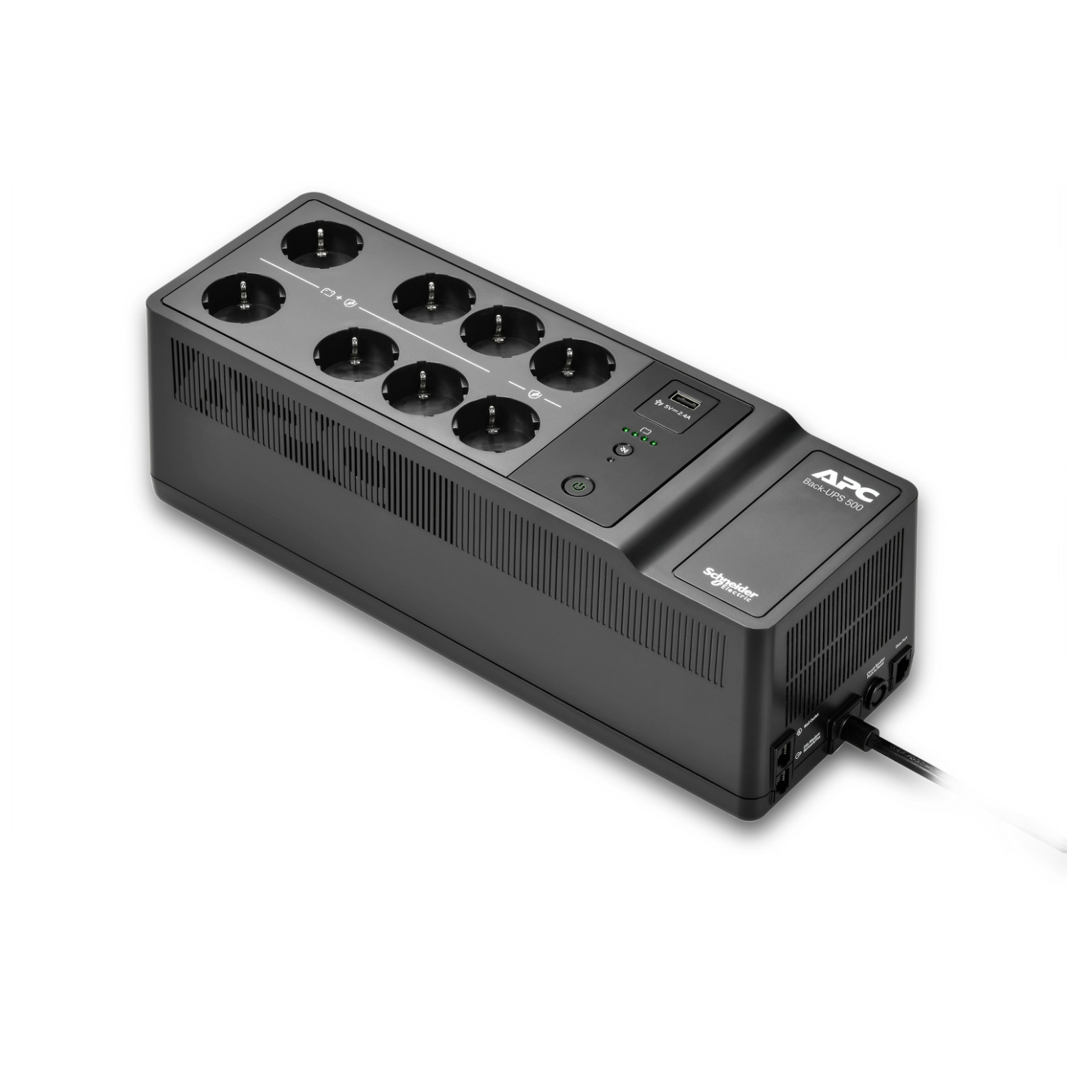 UPS APC Back-UPS BE500G2-GR (Wandmontage / Aufputzmontage) - Wechselstrom 230 V - 300 Watt-1