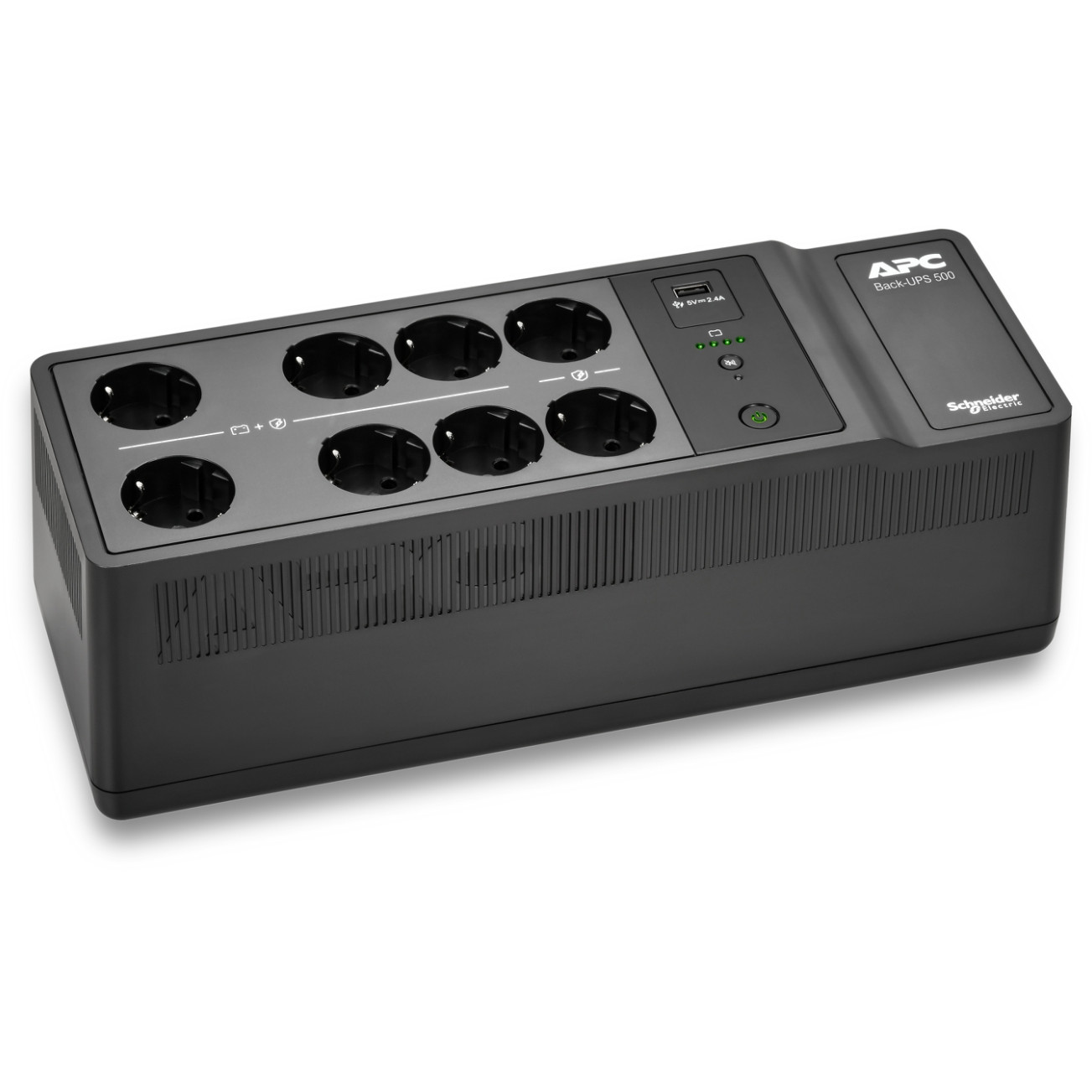 UPS APC Back-UPS BE500G2-GR (Wandmontage / Aufputzmontage) - Wechselstrom 230 V - 300 Watt-3