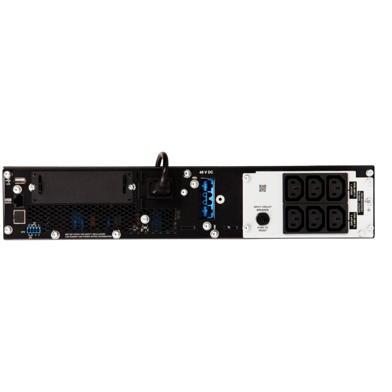 UPS APC Smart-UPS SRT1000RMXLI-NC On-Line 1000W 1000VA Rackmontage 2HE-1