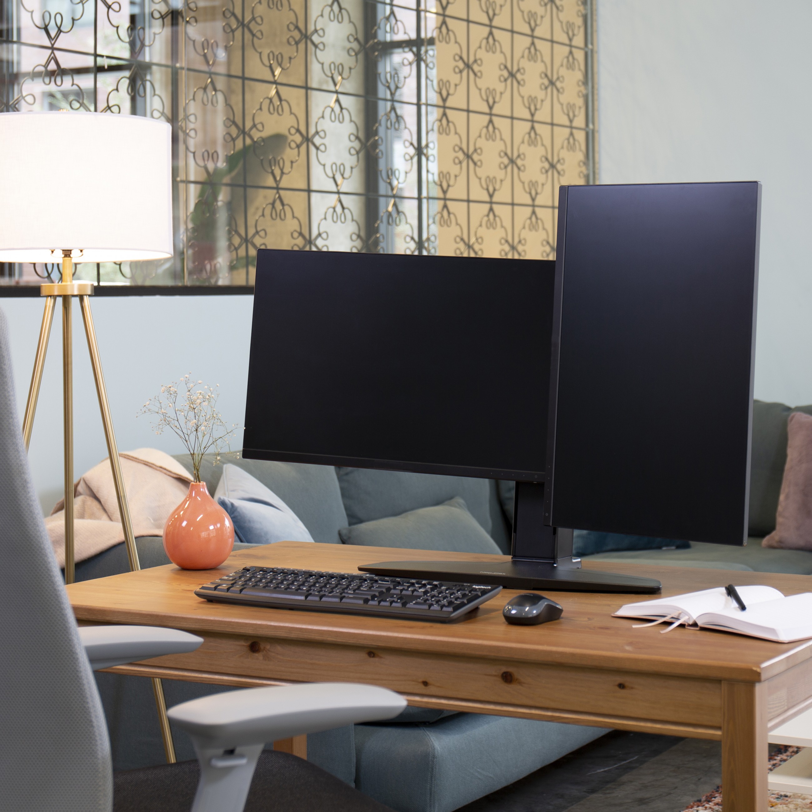 Stalak za monitore ERGOTRON Neo-Flex Lift za dva monitora-3