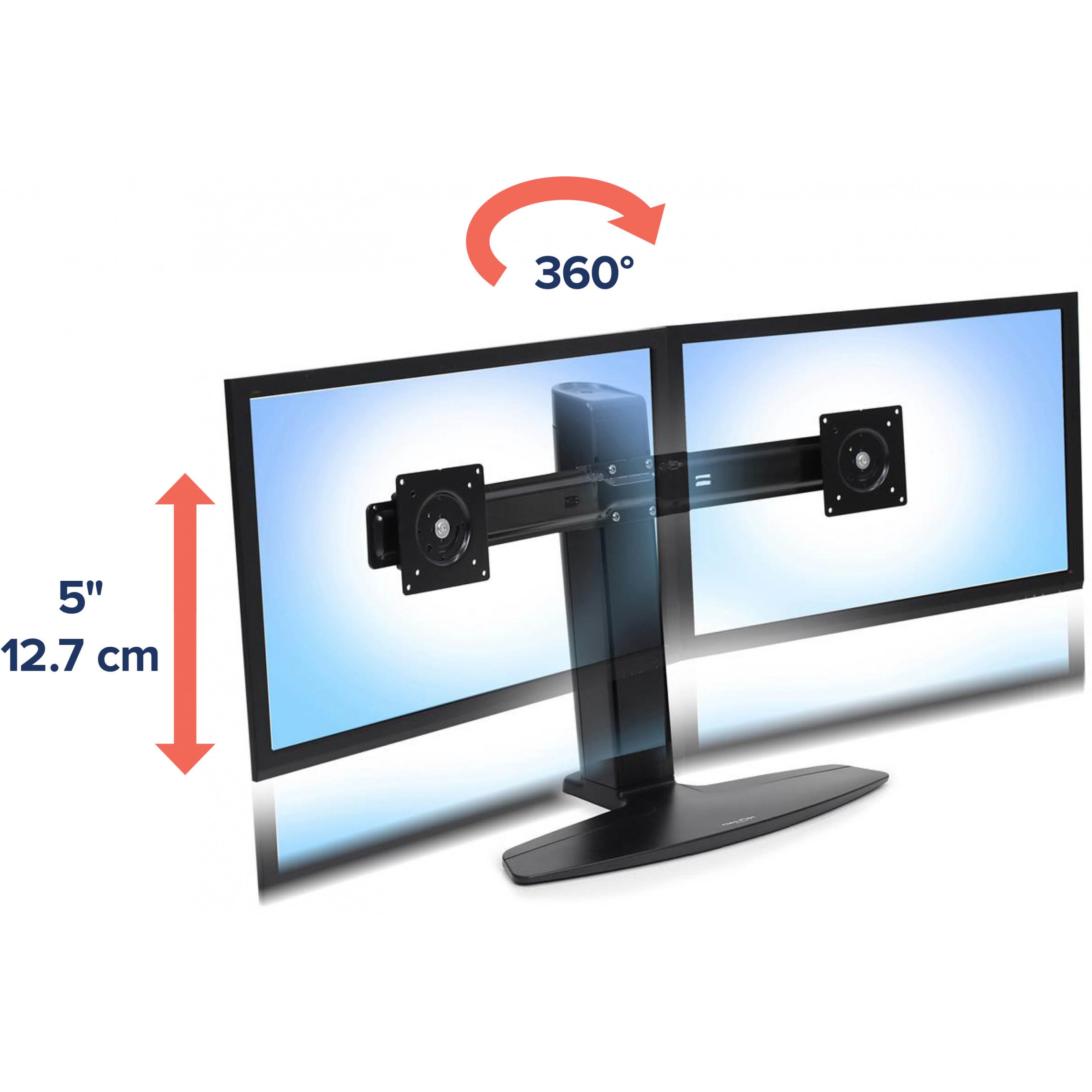 Stalak za monitore ERGOTRON Neo-Flex Lift za dva monitora-5