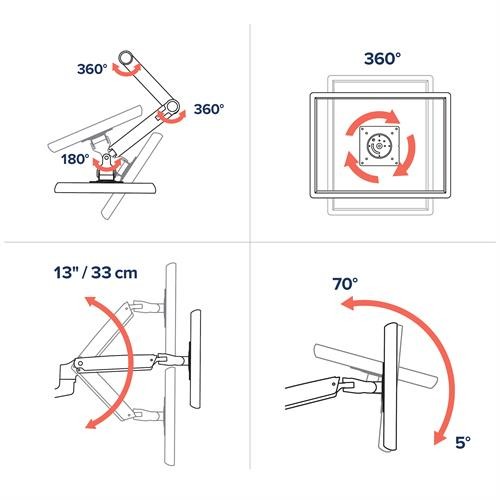 Držač za monitor ERGOTRON LX Desk Mount LCD Arm-3