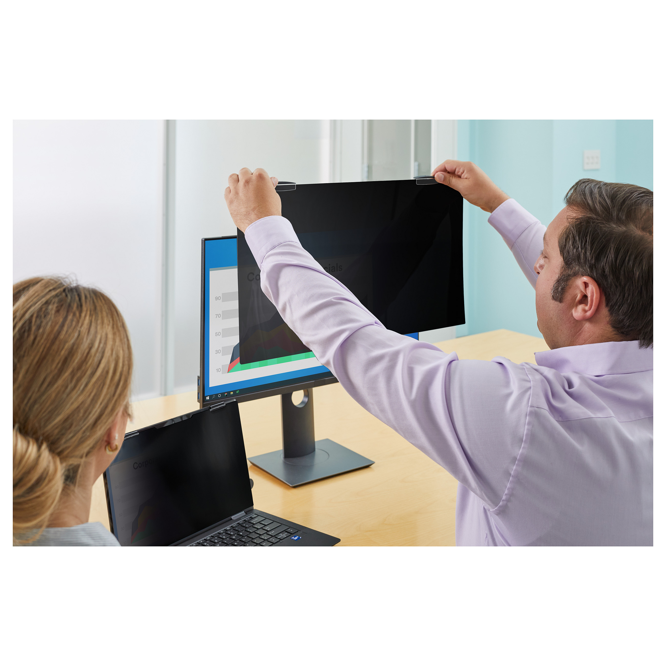 Filter 3M Privacy za 27" ekrane - uklonjiv - magnetski-8
