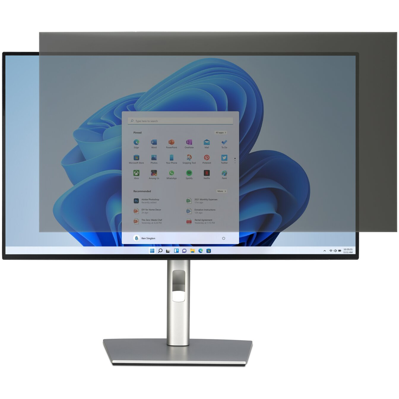 Filter za ekran KENSINGTON Blickschutzfilter 2-Wege remov. 24.0" 169-13