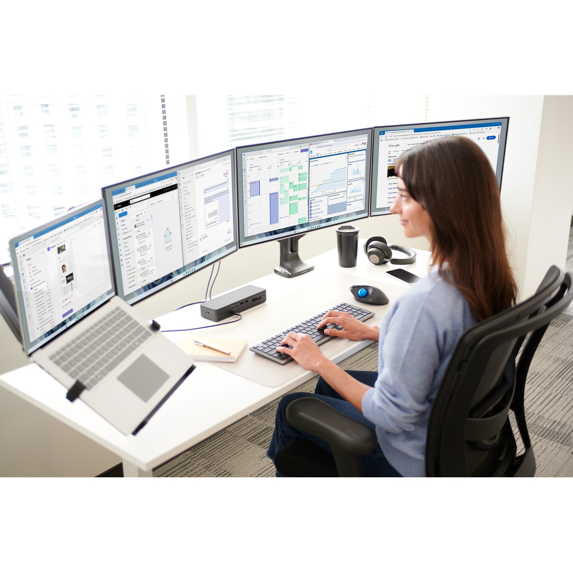 Slušalice KENSINGTON H3000 PROVC Bluetooth crna boja-34