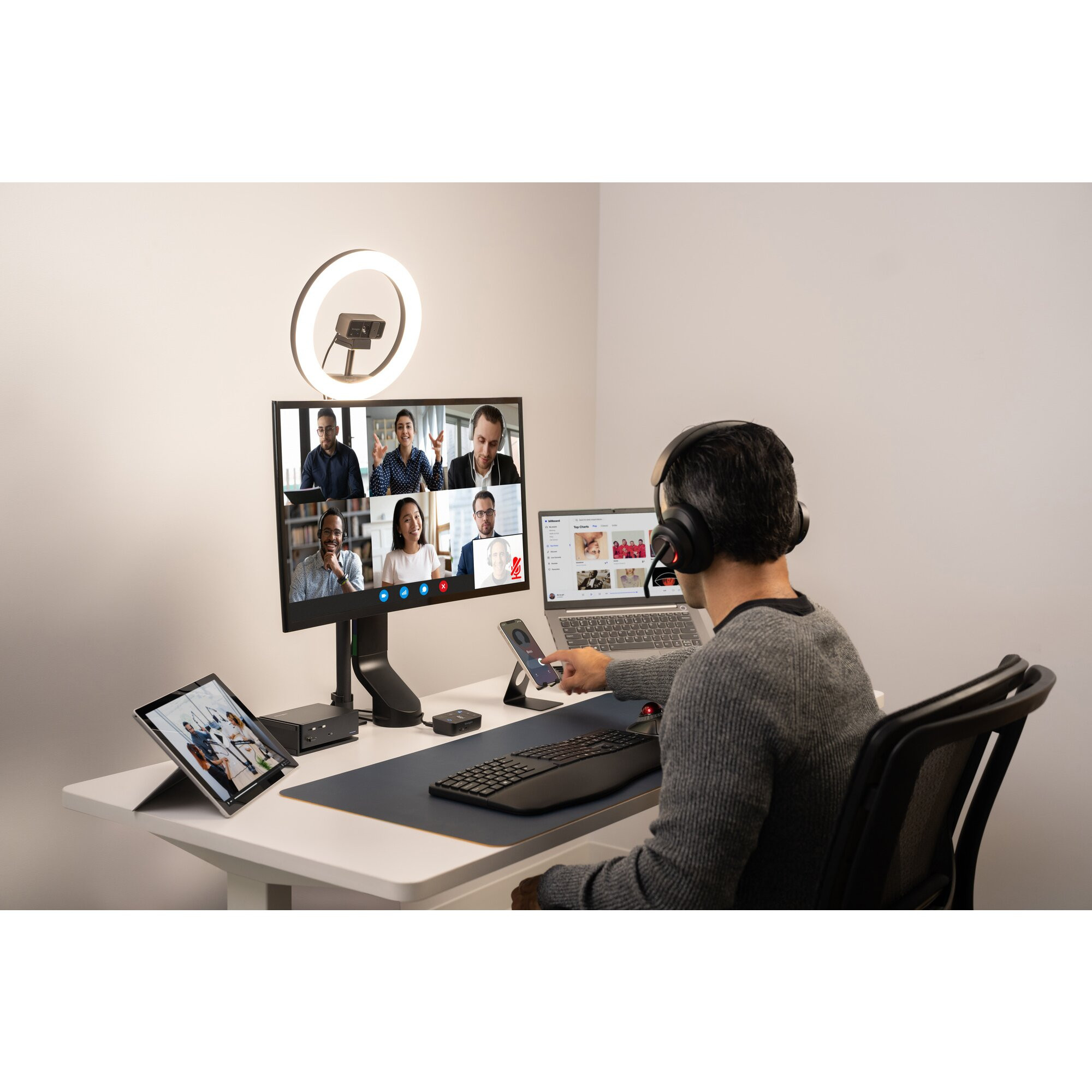 Slušalice KENSINGTON H3000 PROVC Bluetooth crna boja-37