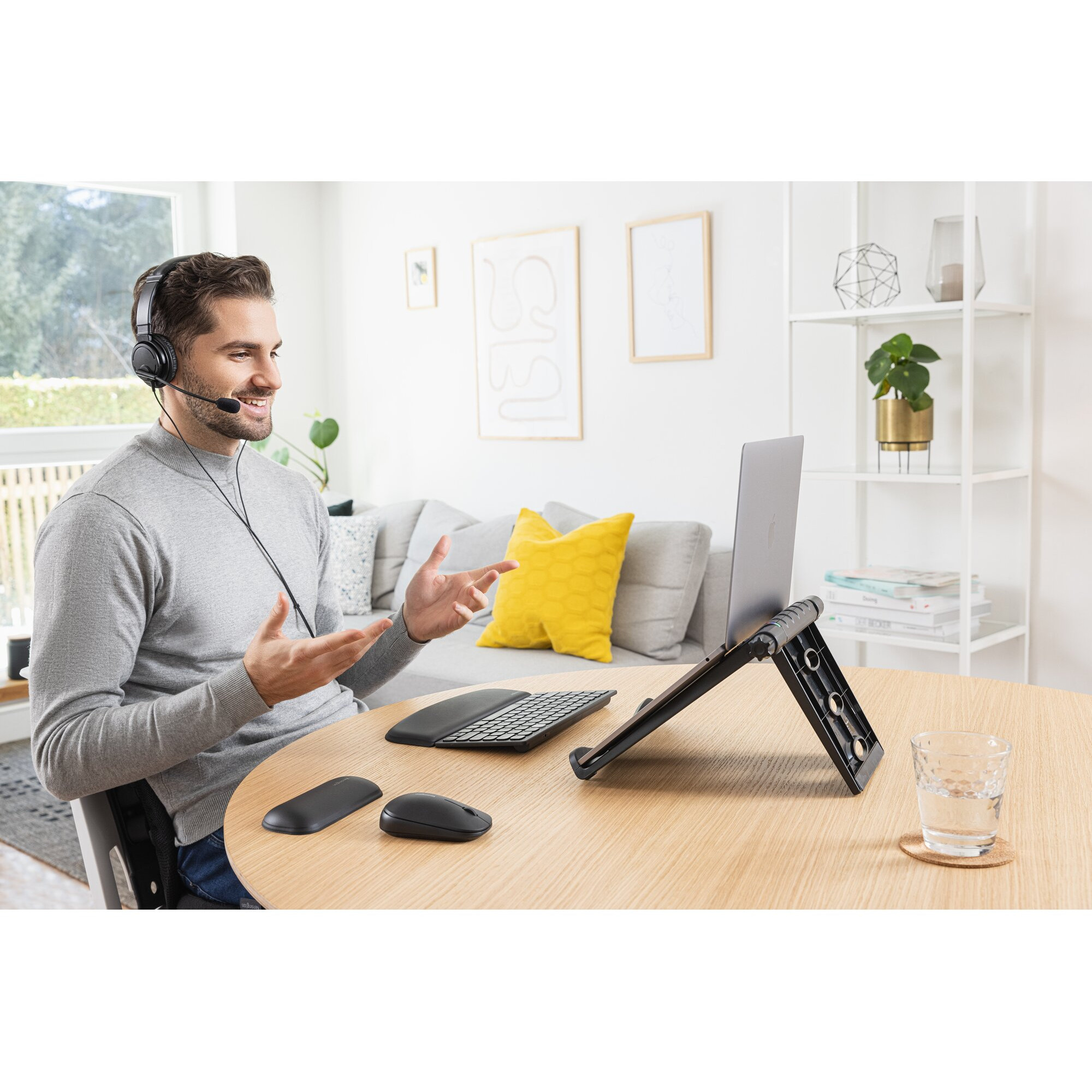 Slušalice KENSINGTON Headset Hi-Fi mit Mikrofon USB-C crna boja-3