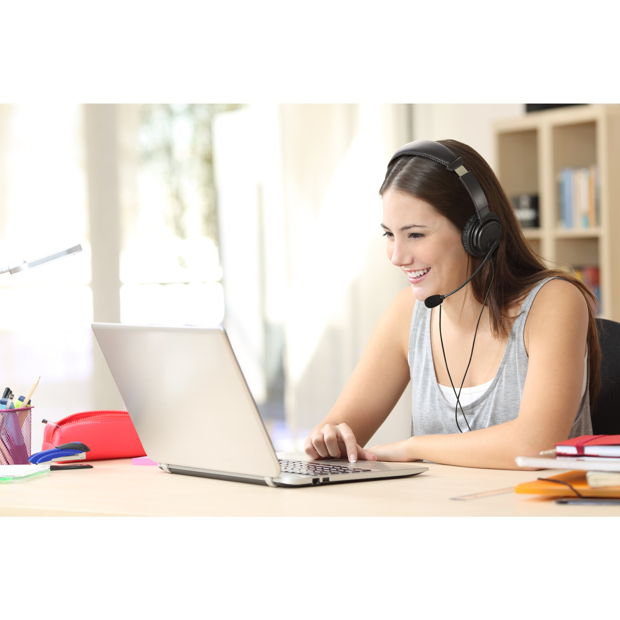 Slušalice KENSINGTON Headset Hi-Fi mit Mikrofon USB-C crna boja-5
