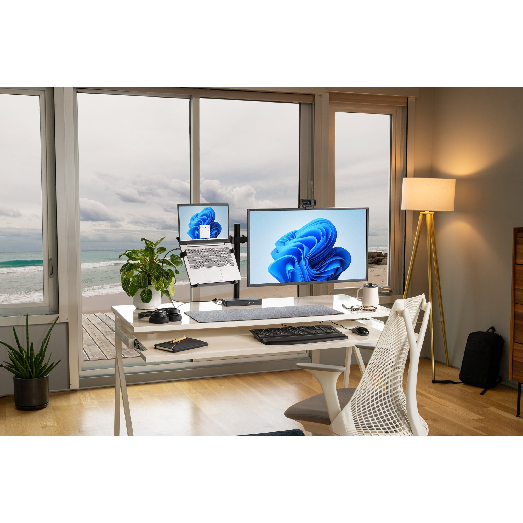 Nosač za monitor KENSINGTON SmartFit Ergo Dual Extended za 2 monitora do 32"-2