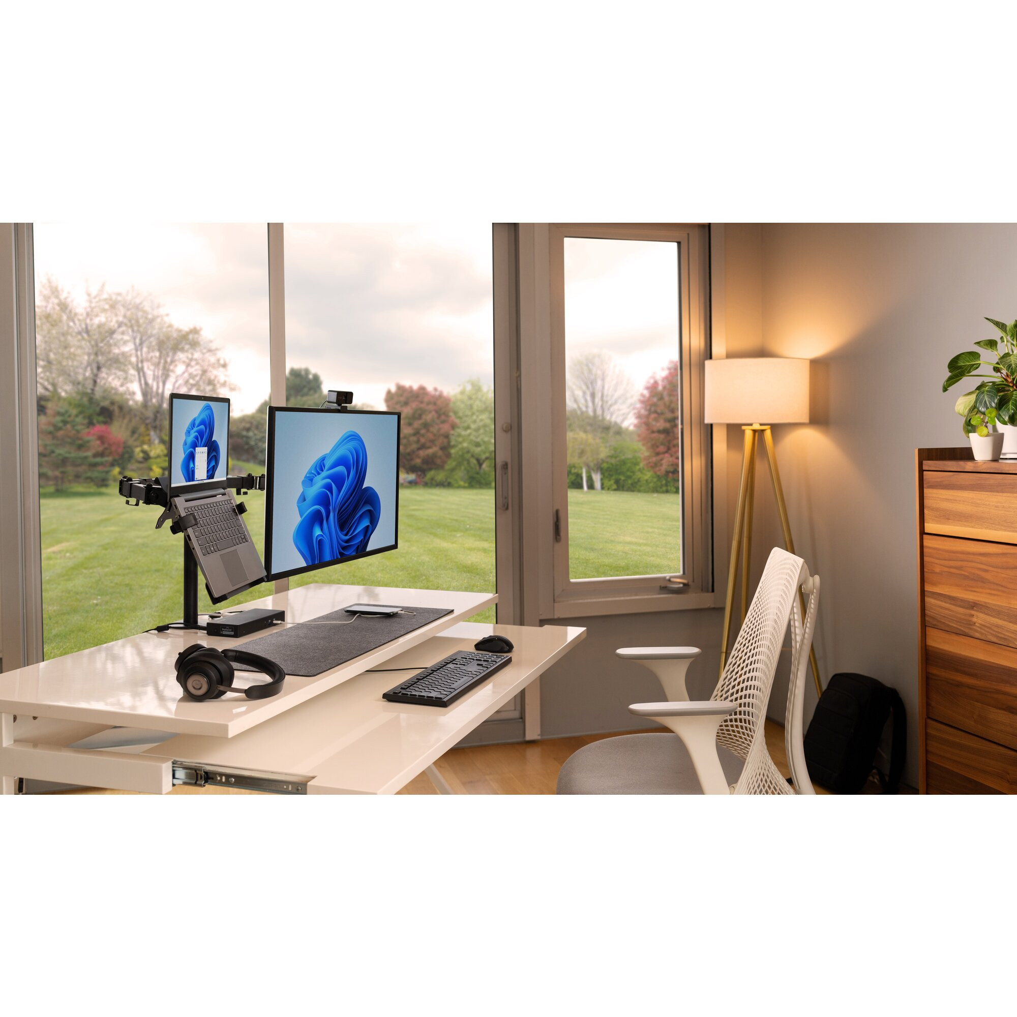 Nosač za monitor KENSINGTON SmartFit Ergo Dual Extended za 2 monitora do 32"-10