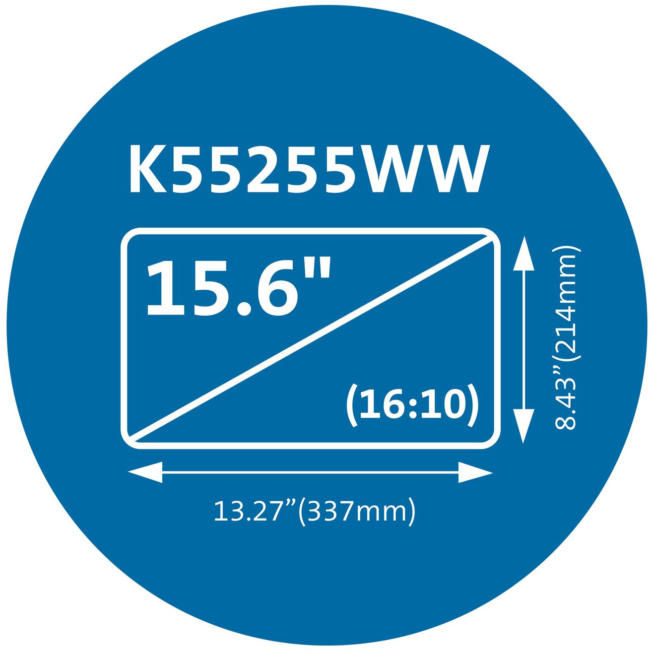 Filter za ekran KENSINGTON Blickschutzfilter MagPro Magnetic 15.6" 1610-5