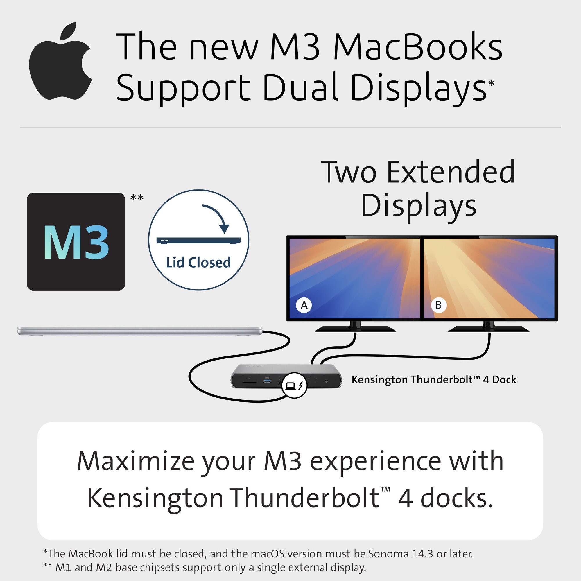 Docking station KENSINGTON SD5760T Thunderbolt 4 Dual4K-9