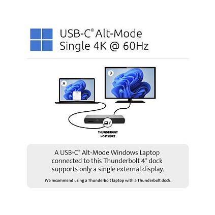Docking station KENSINGTON SD5760T Thunderbolt 4 Dual4K-20