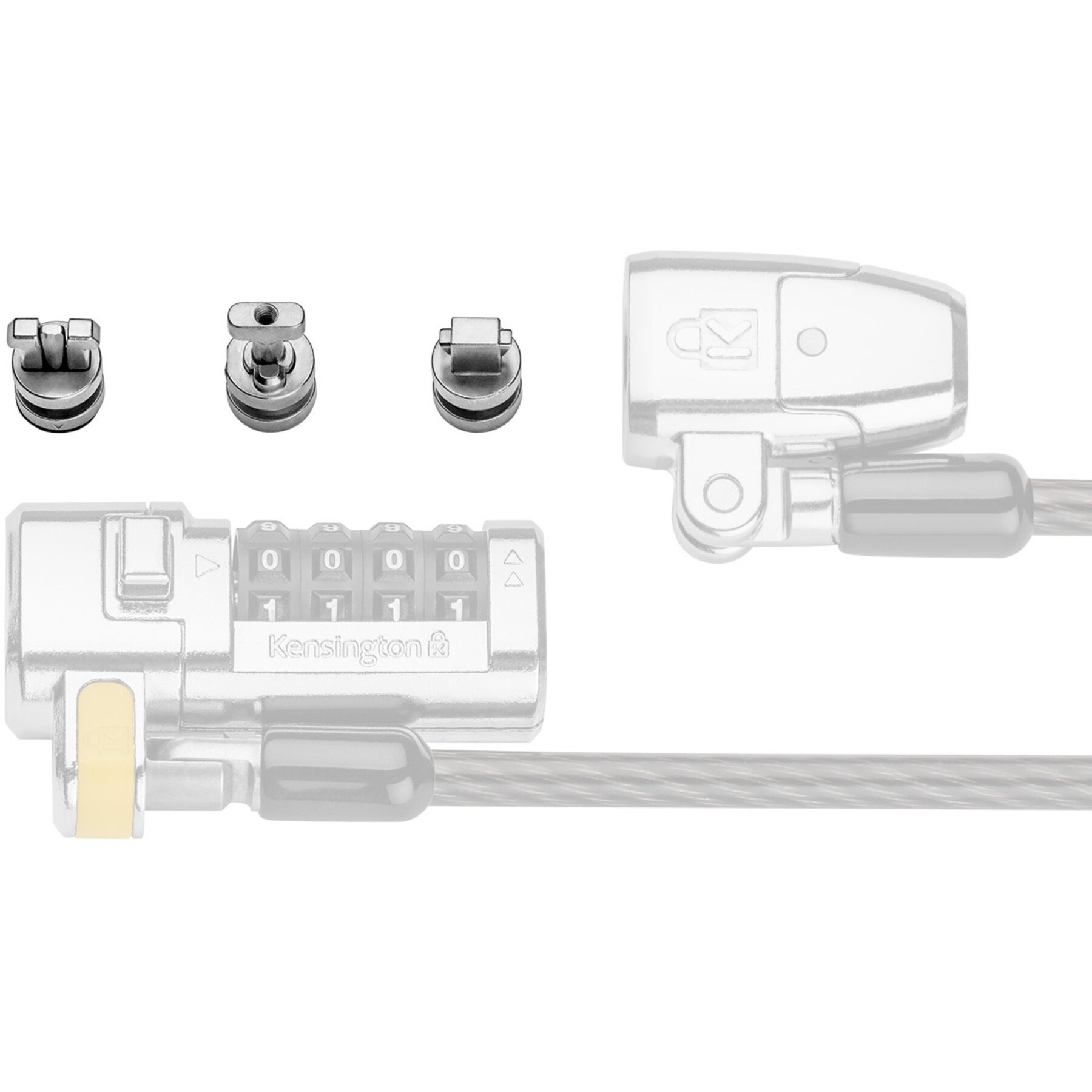 Pribor za zaštitu KENSINGTON ClickSave Verankerung 3-in-1 T-Bar-Wedge-Nano-3