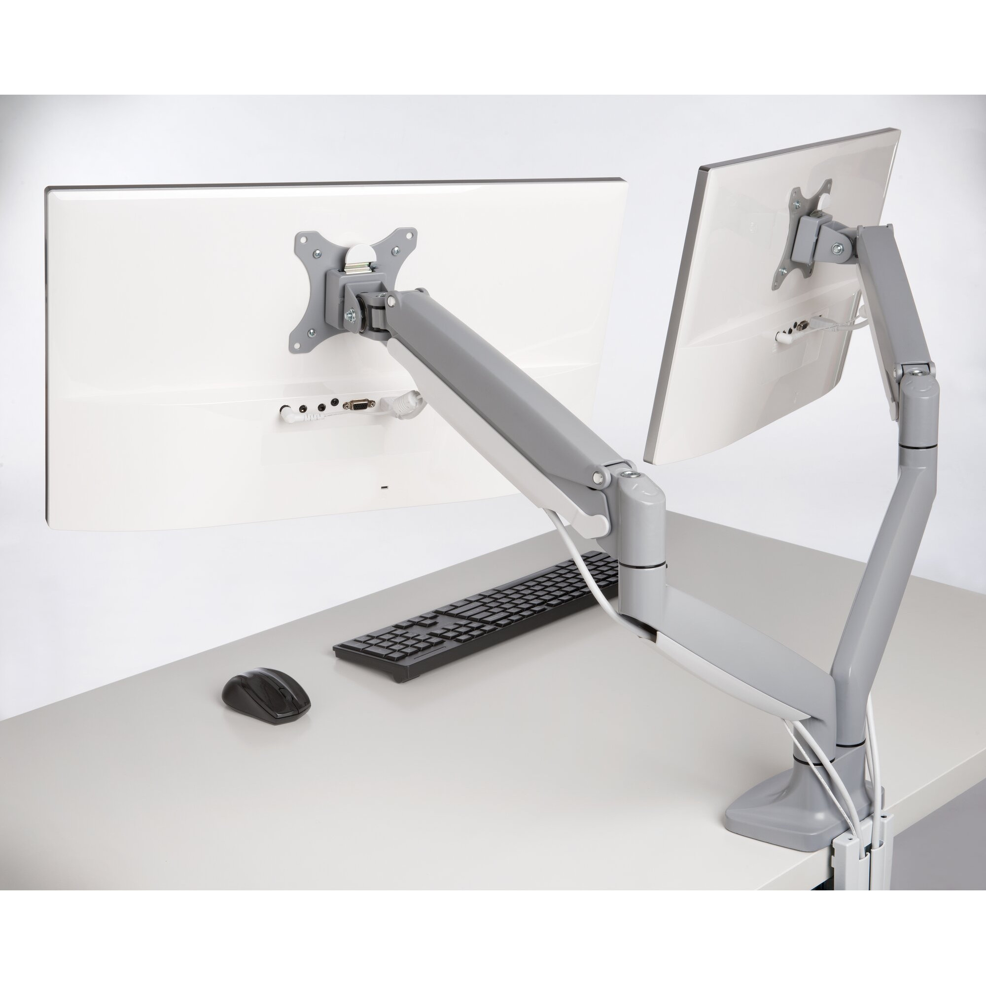 Stolni nosač za dva monitora KENSINGTON SmartFit Dual Arm Mount, 13"-32"-2