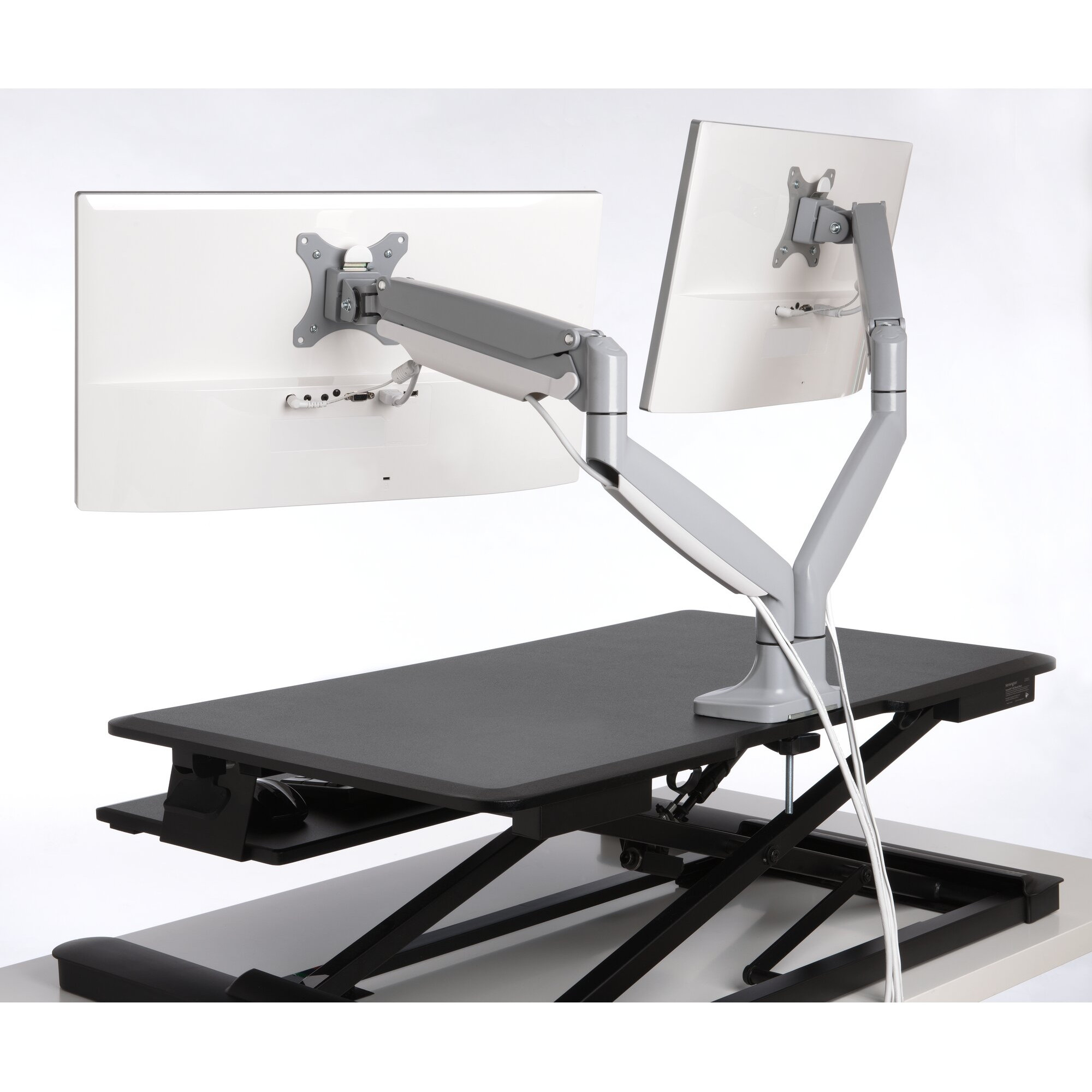 Stolni nosač za dva monitora KENSINGTON SmartFit Dual Arm Mount, 13"-32"-3