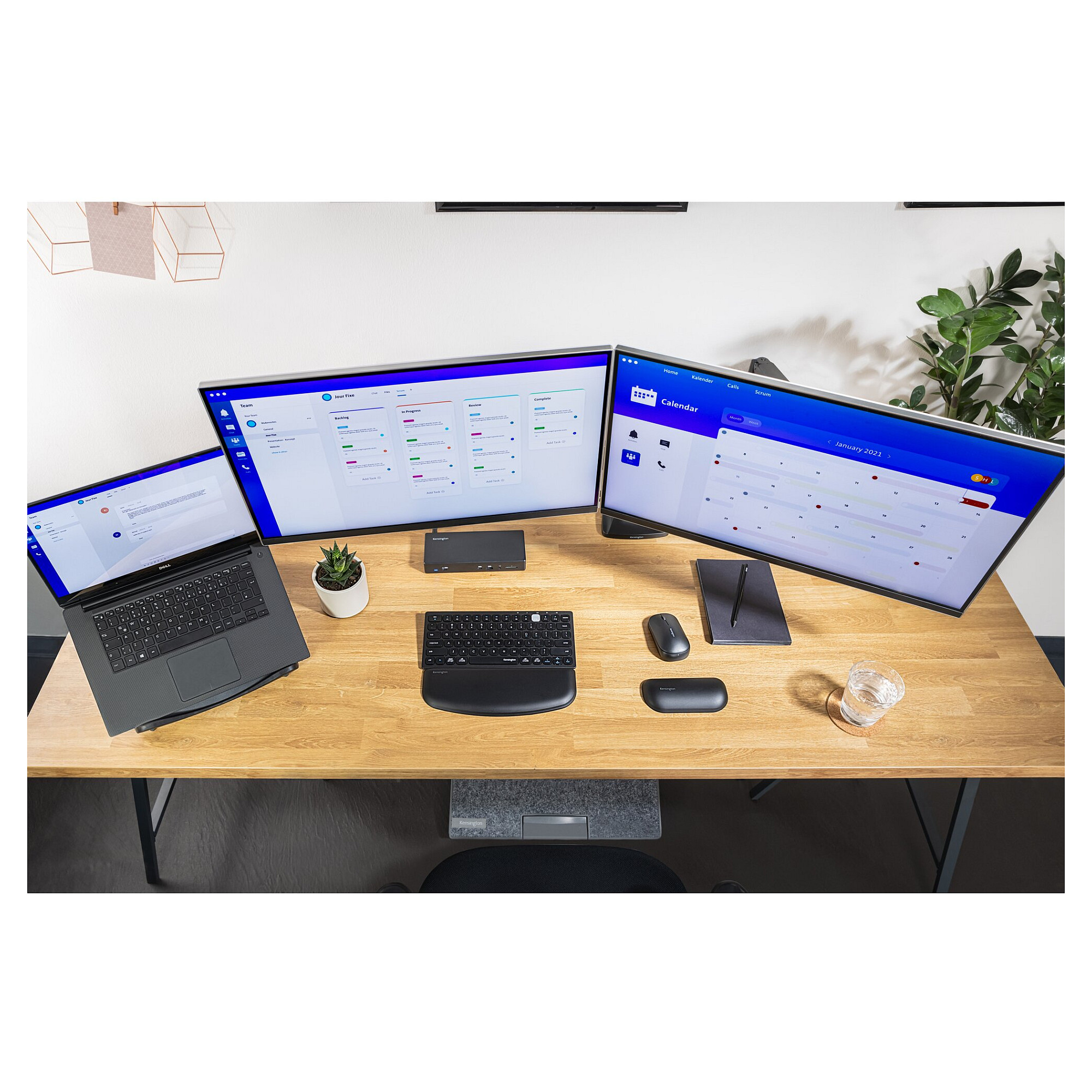 Monitorarm KENSINGTON 2TFT One-Touch-14