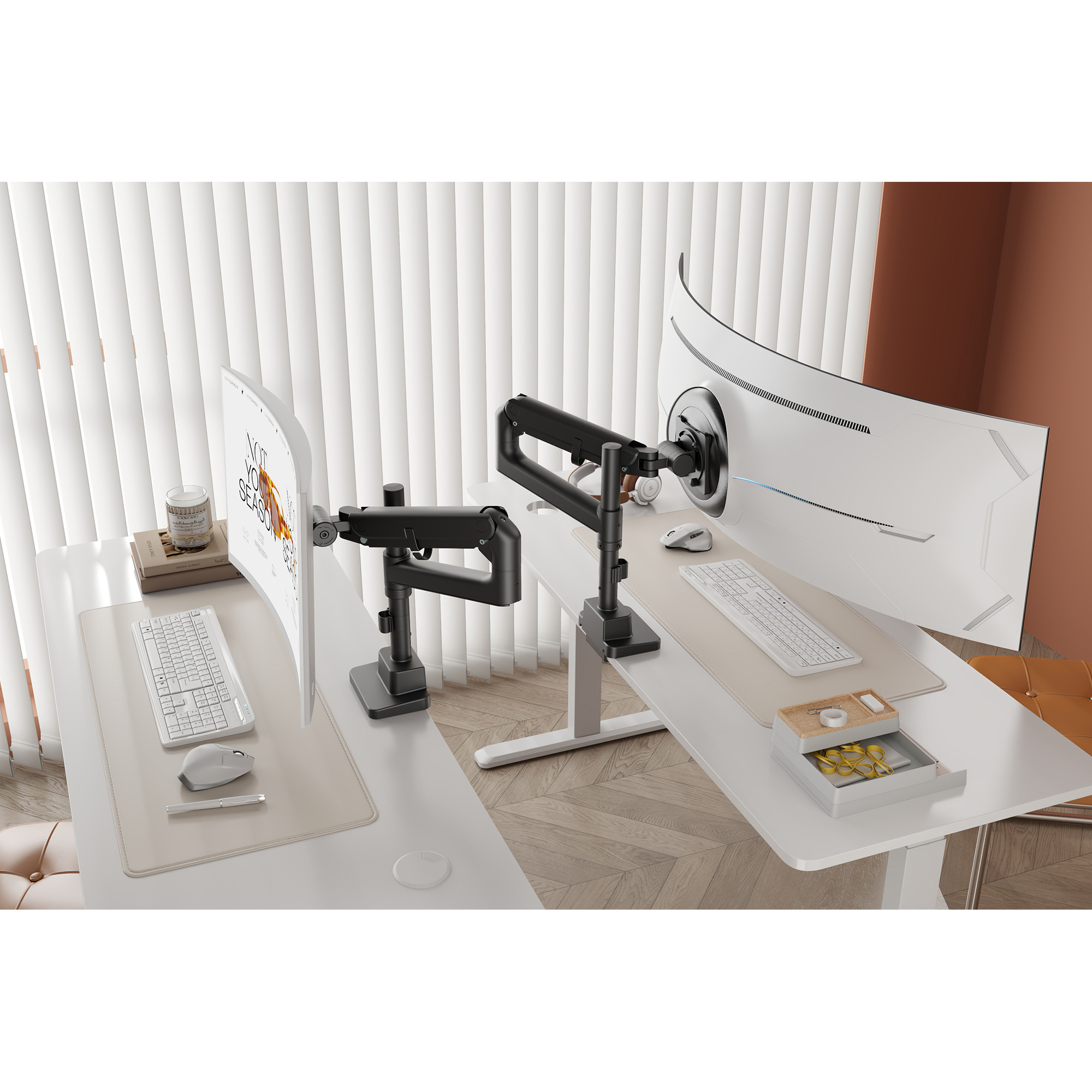 Monitor držač DIGITUS Single Monitorhalterung 57" 27 kg-6