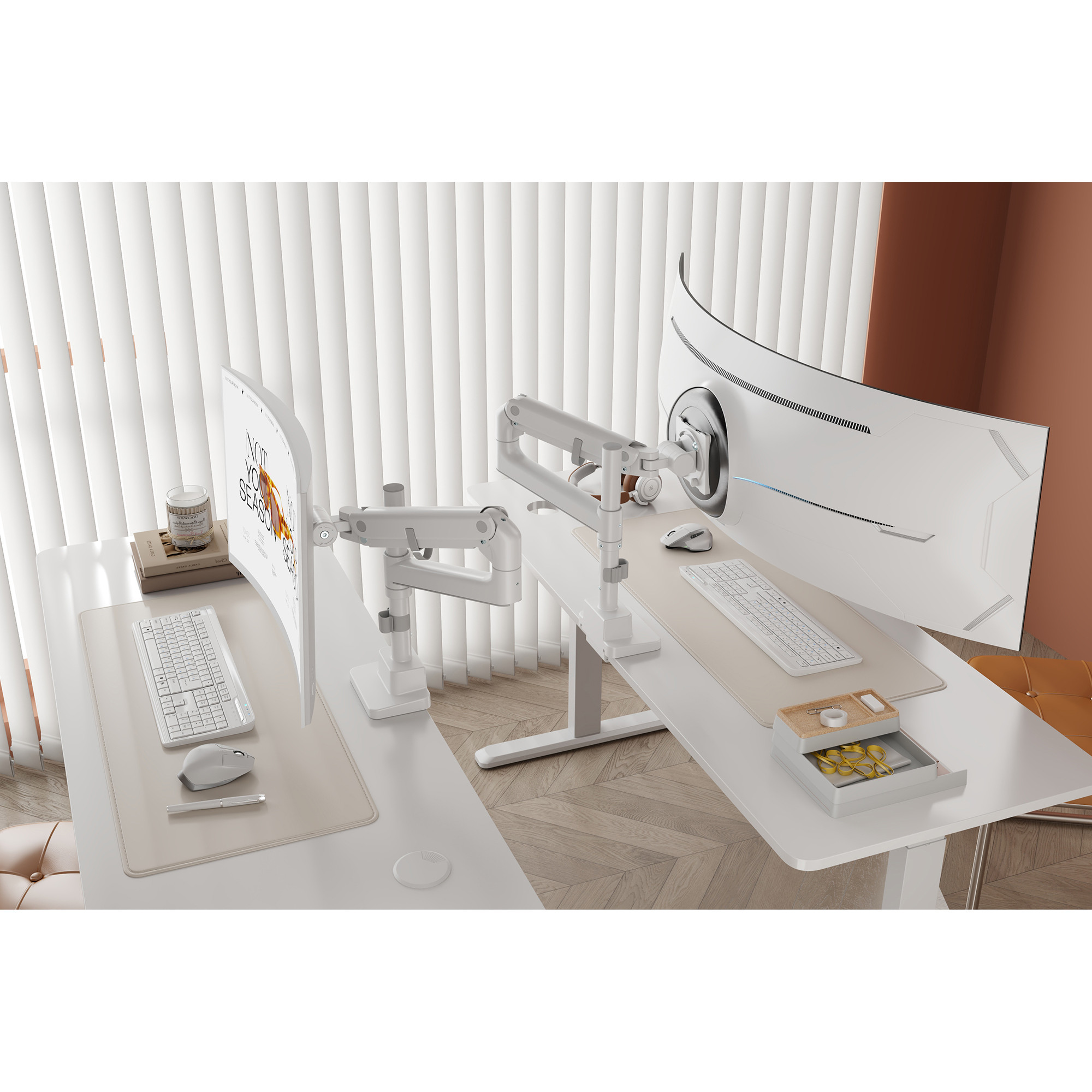 Monitor držač DIGITUS Single Monitorhalterung 57" 27 kg-2