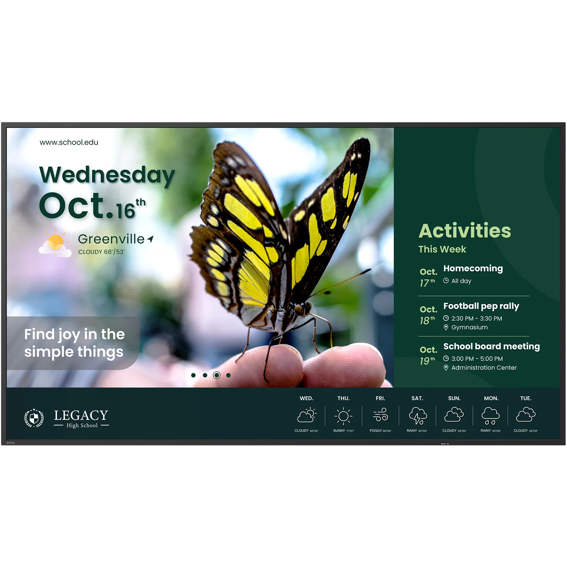 TV BENQ ST6504 165.1cm (65") UHD Android 14 2xHDMI 350nits-0