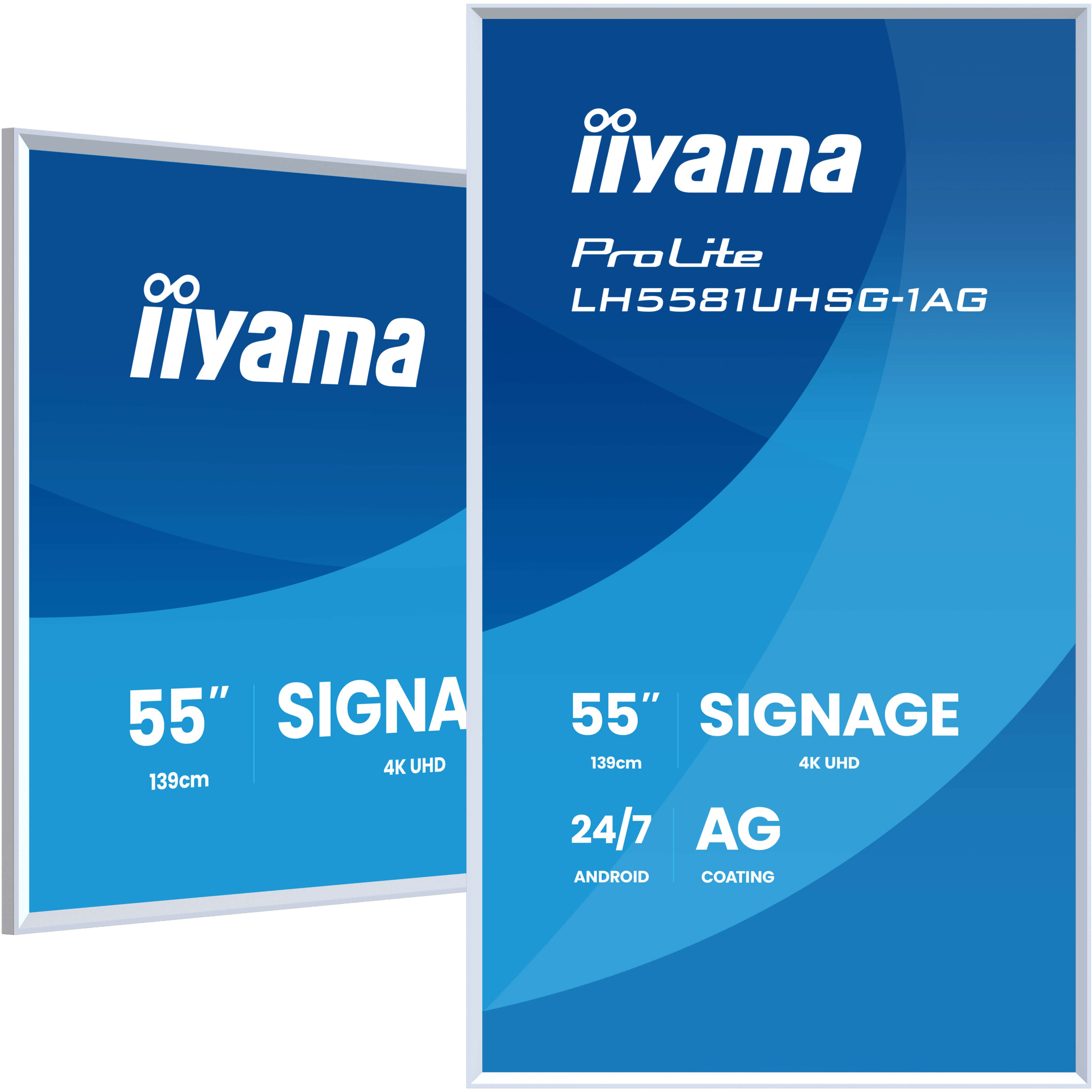 Monitor IIYAMA ProLite LH5581UHSG-1AG 139,0 cm/54,6" (3840×2160) VA 6,5 ms 60 Hz-0