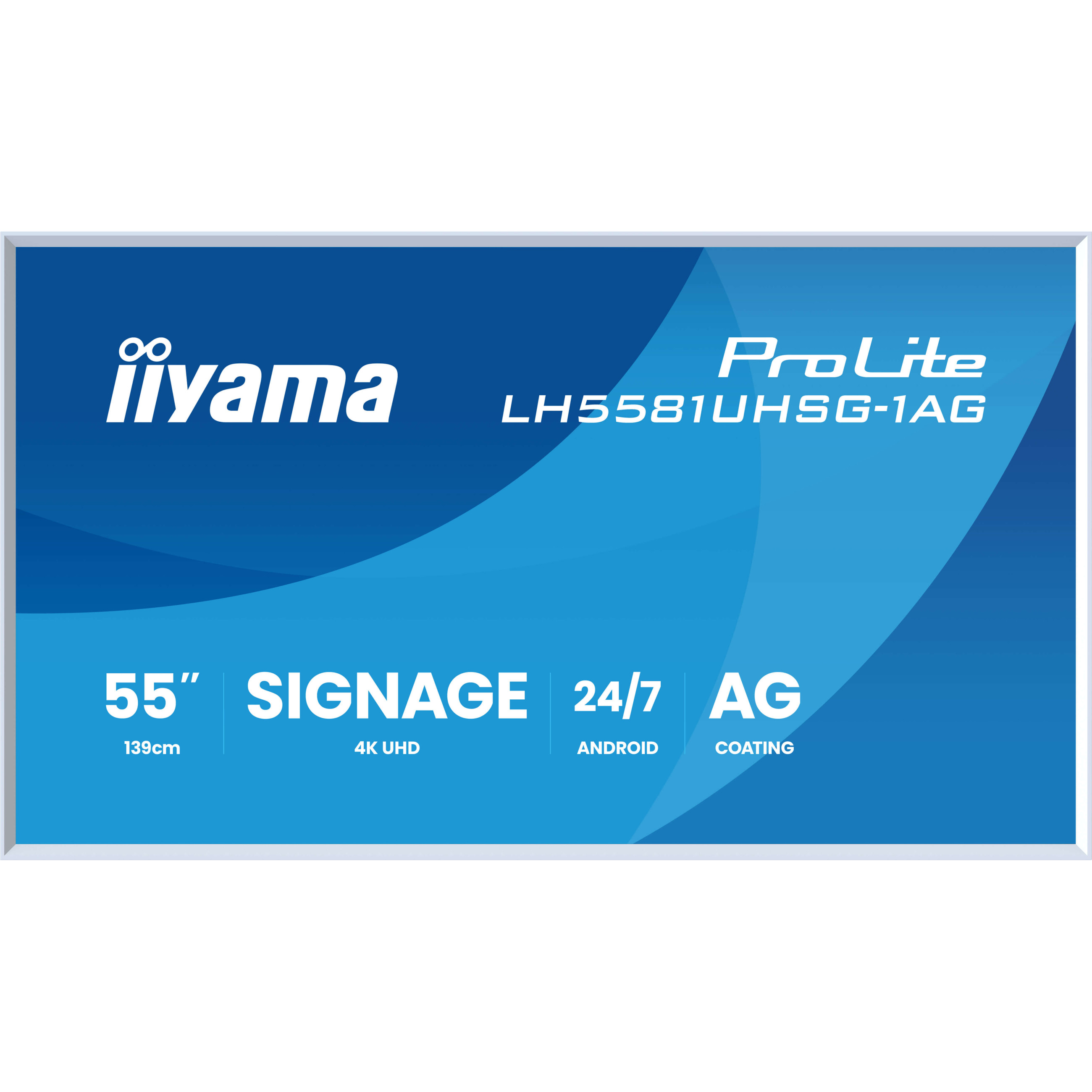 Monitor IIYAMA ProLite LH5581UHSG-1AG 139,0 cm/54,6" (3840×2160) VA 6,5 ms 60 Hz-1