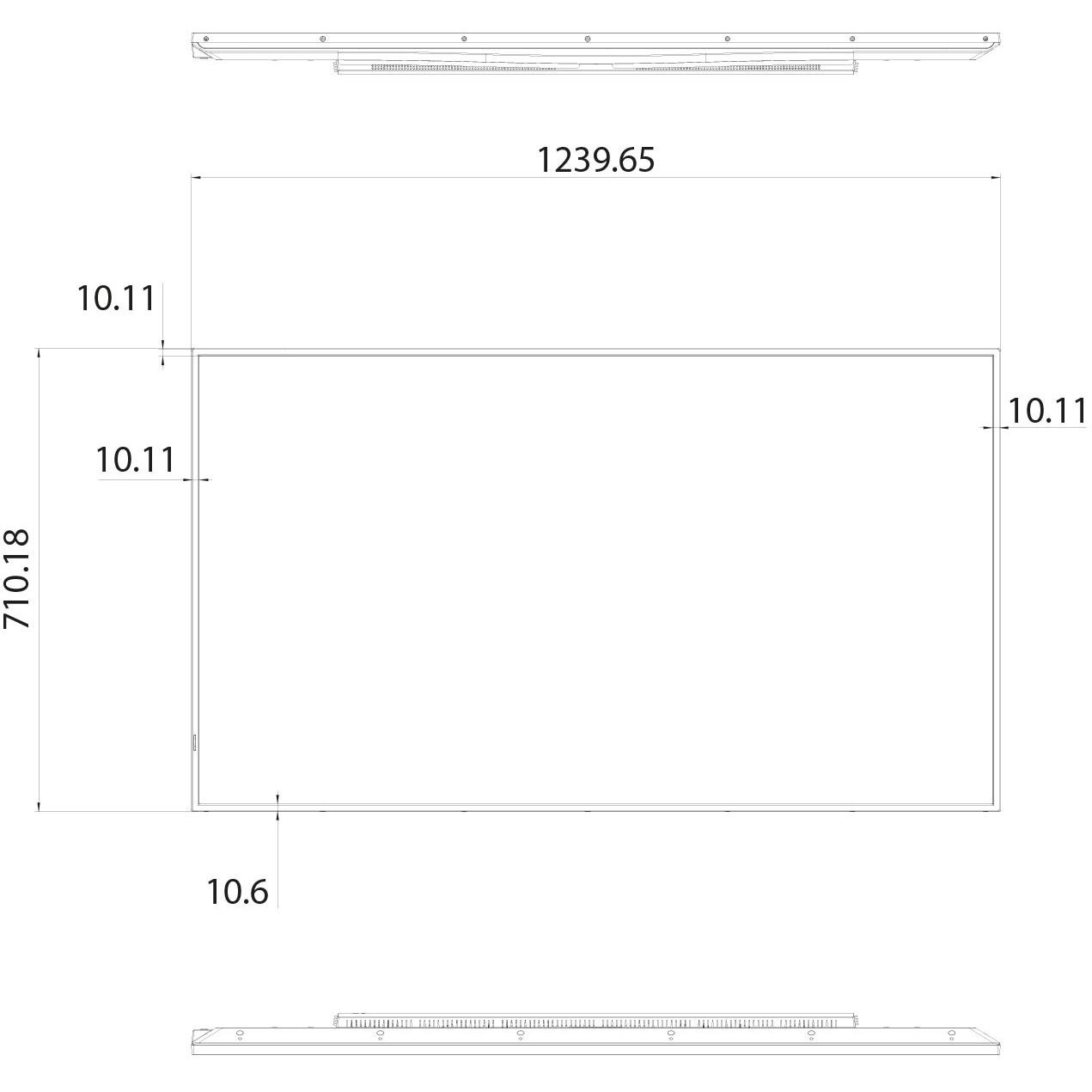 Digitalni zaslon Hisense 50 Zoll 4K UHD VA - 24/7 rad-7