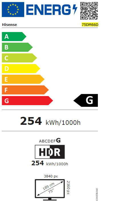 Digitalni zaslon Hisense 75 Zoll 4K UHD IPS - 24/7 rad-4