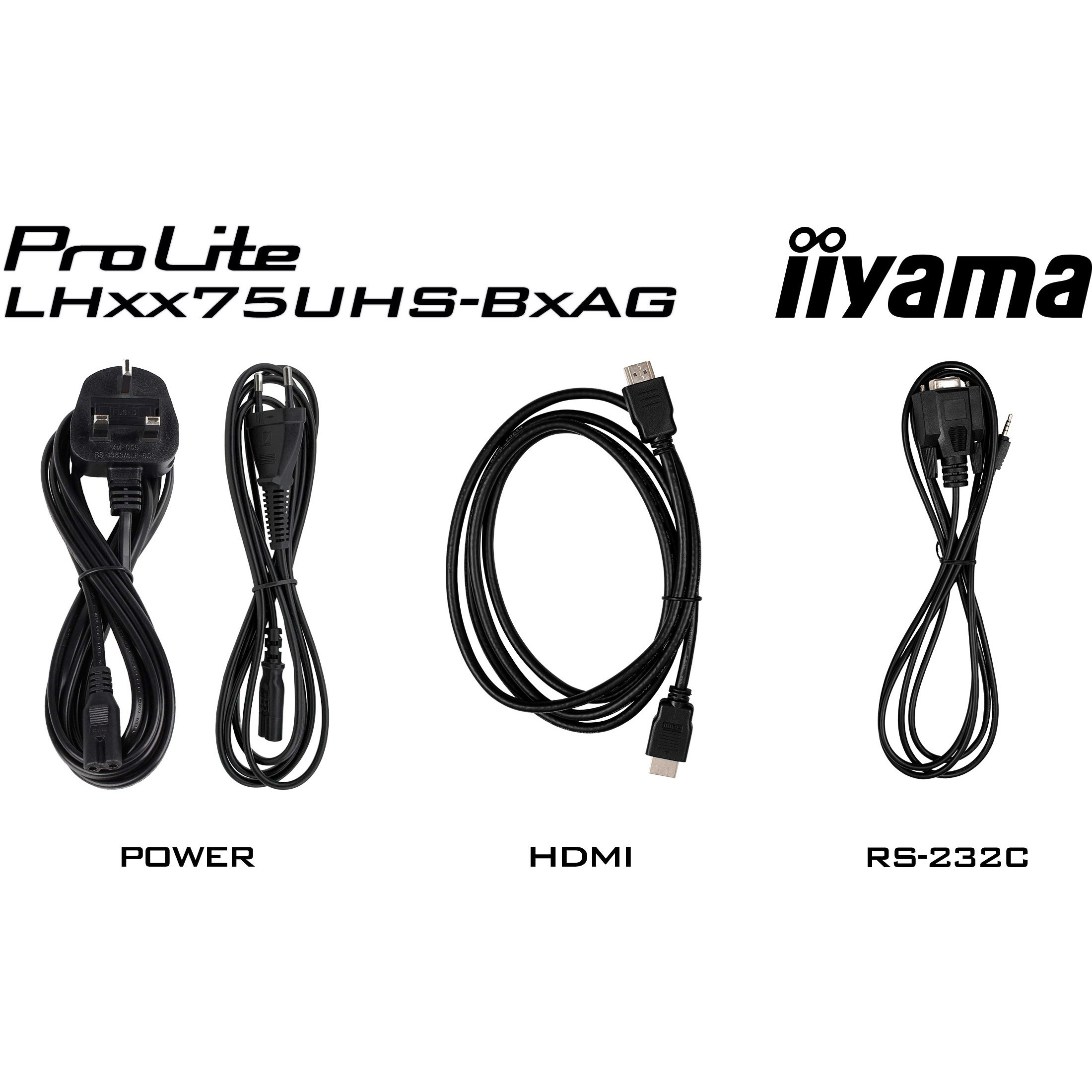 TV IIYAMA LH7575UHS-B2AG 189.3cm(75") 169 4K UHD-7