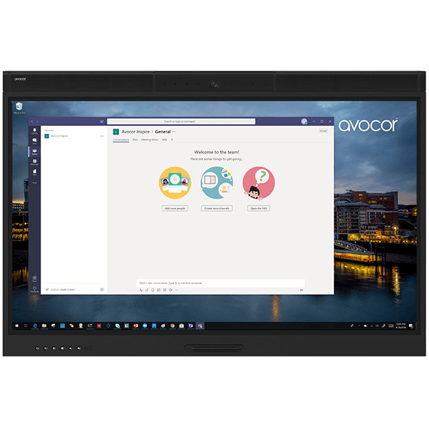Monitor AVOCOR W Serie AVW-5555 140cm 55'' (3840x2160, DP, 2xHDMI, USB, TOUCH)-3