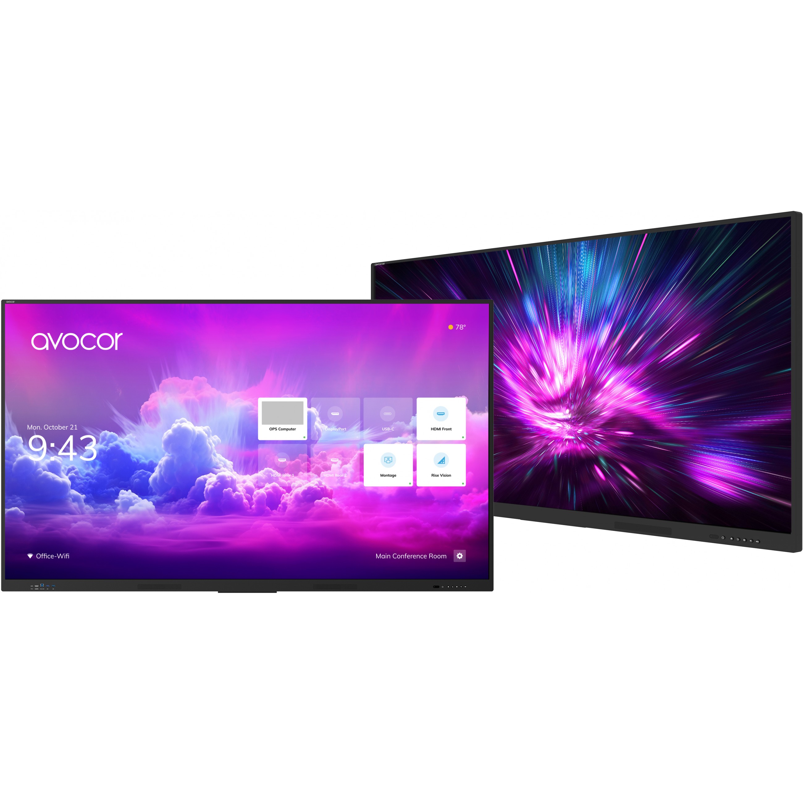 TV AVOCOR E Serie AVE-5550 140cm TOUCH 55''/3840x2160-1